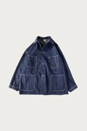 40's Coverall - One Wash Original Denim (Two Pocket)