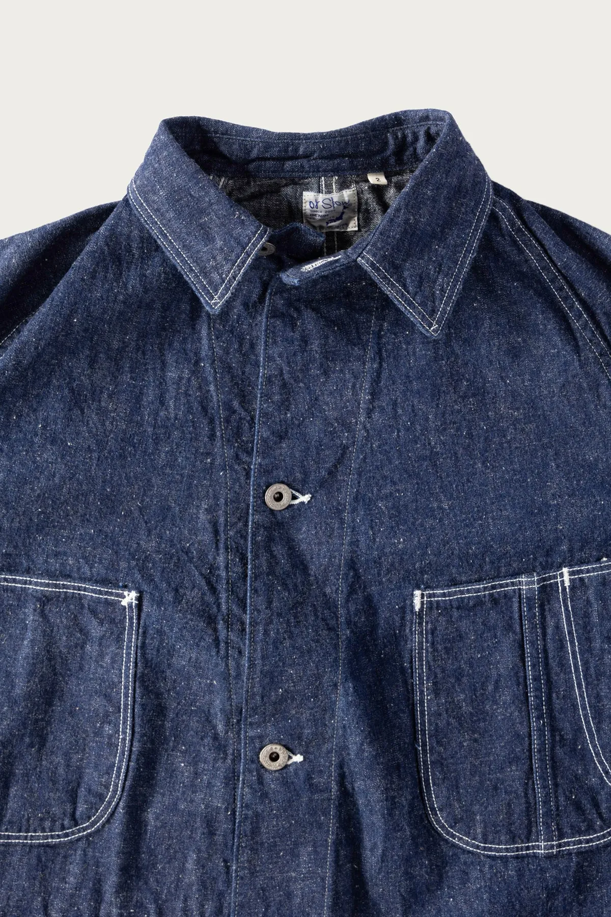 40's Coverall - One Wash Original Denim (Two Pocket)