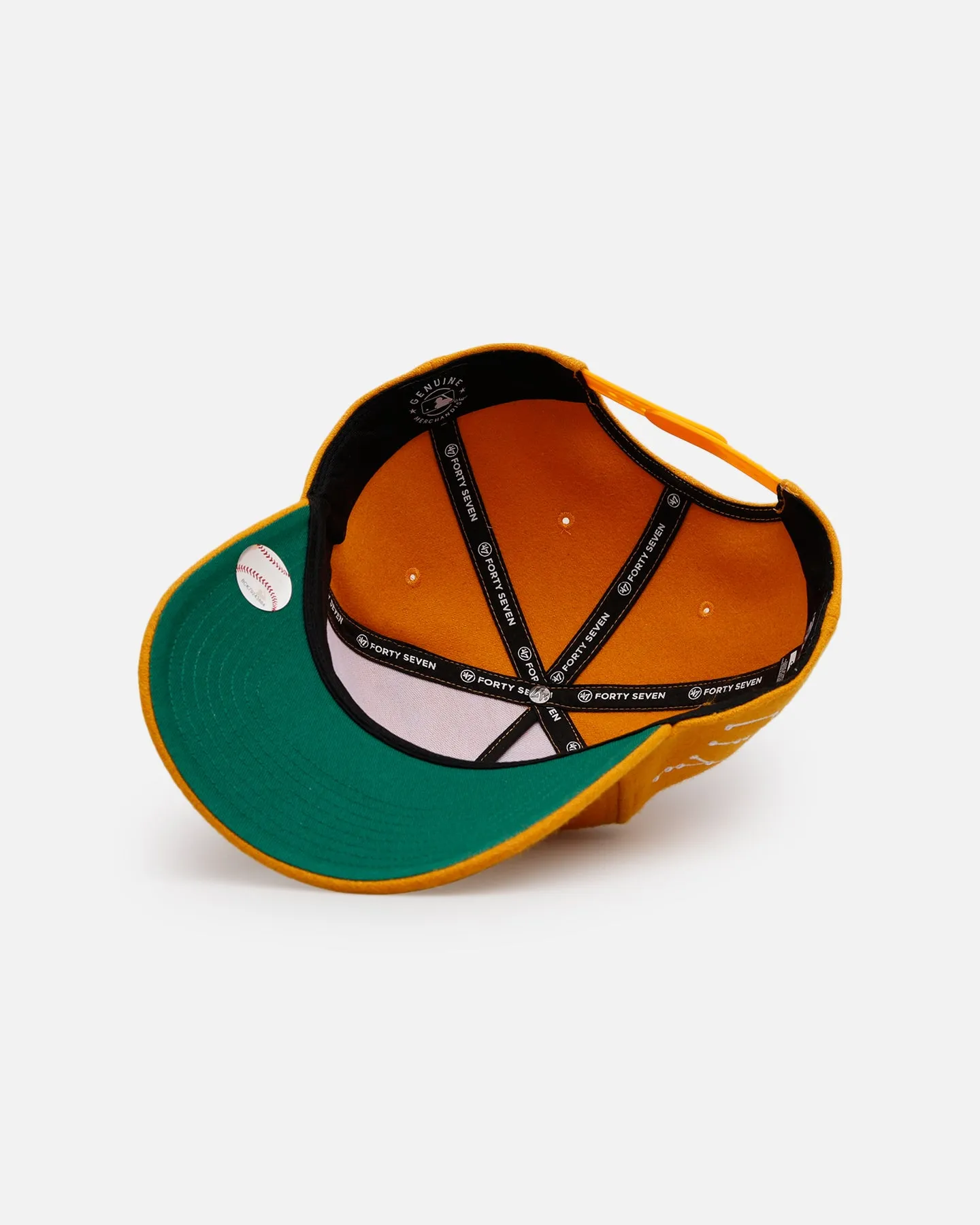 47 Brand Los Angeles Dodgers 'Zodiac' Gemini 47 Offside Snapback Gold