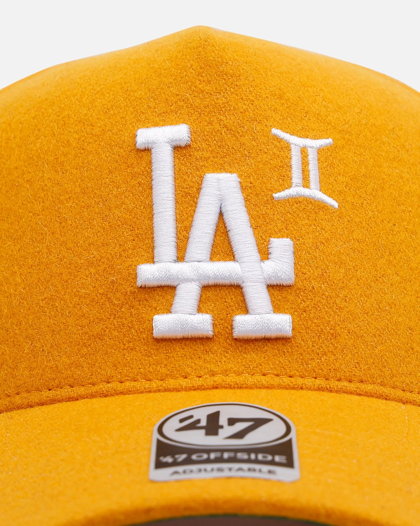 47 Brand Los Angeles Dodgers 'Zodiac' Gemini 47 Offside Snapback Gold