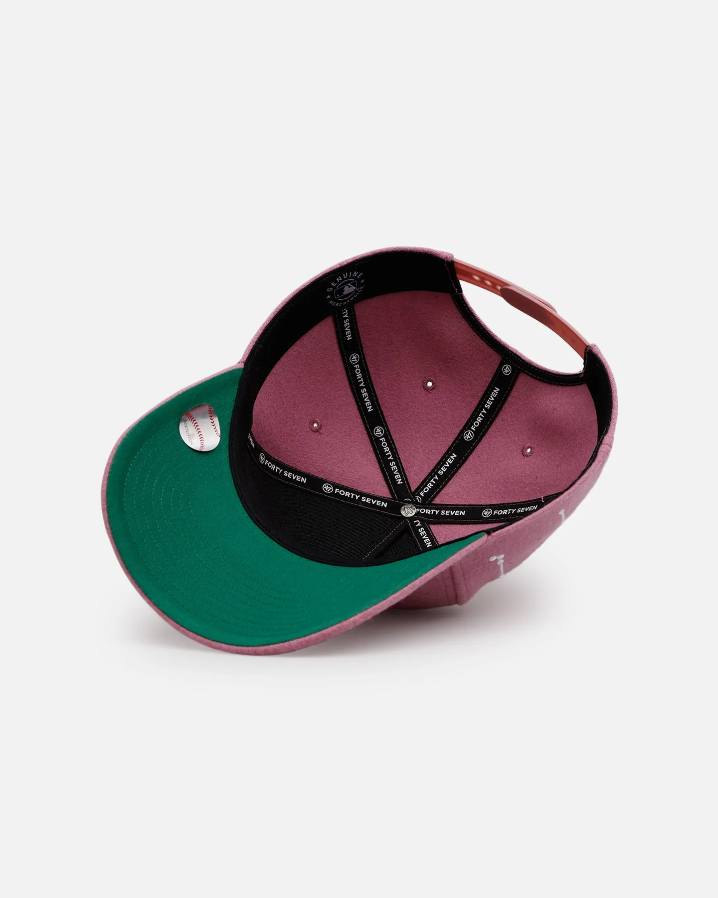 47 Brand Los Angeles Dodgers 'Zodiac' Libra 47 Offside Snapback Mauve