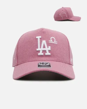 47 Brand Los Angeles Dodgers 'Zodiac' Libra 47 Offside Snapback Mauve