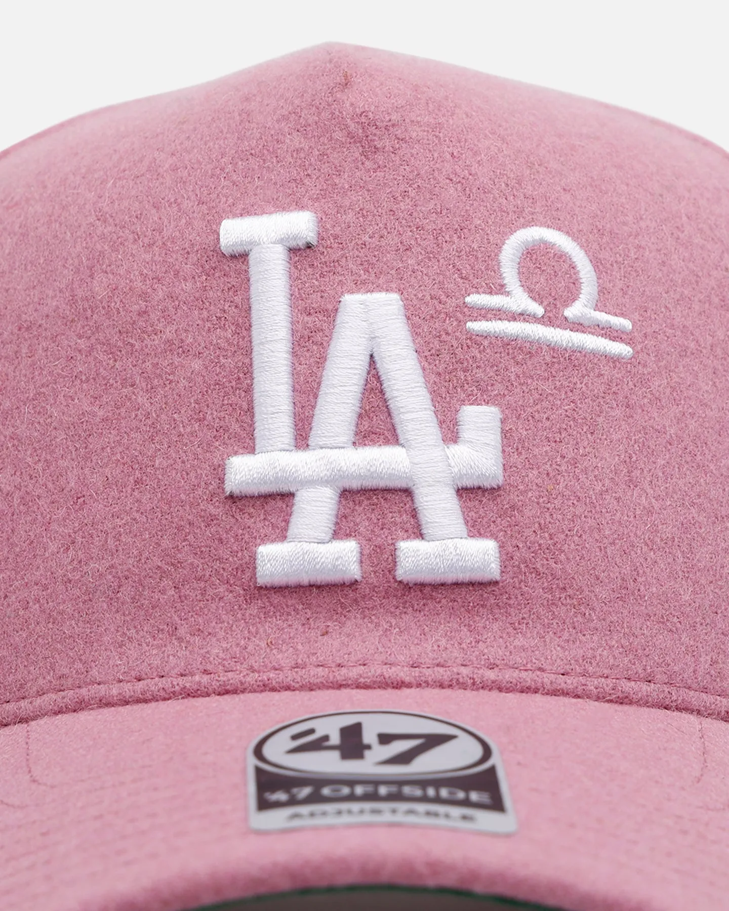 47 Brand Los Angeles Dodgers 'Zodiac' Libra 47 Offside Snapback Mauve