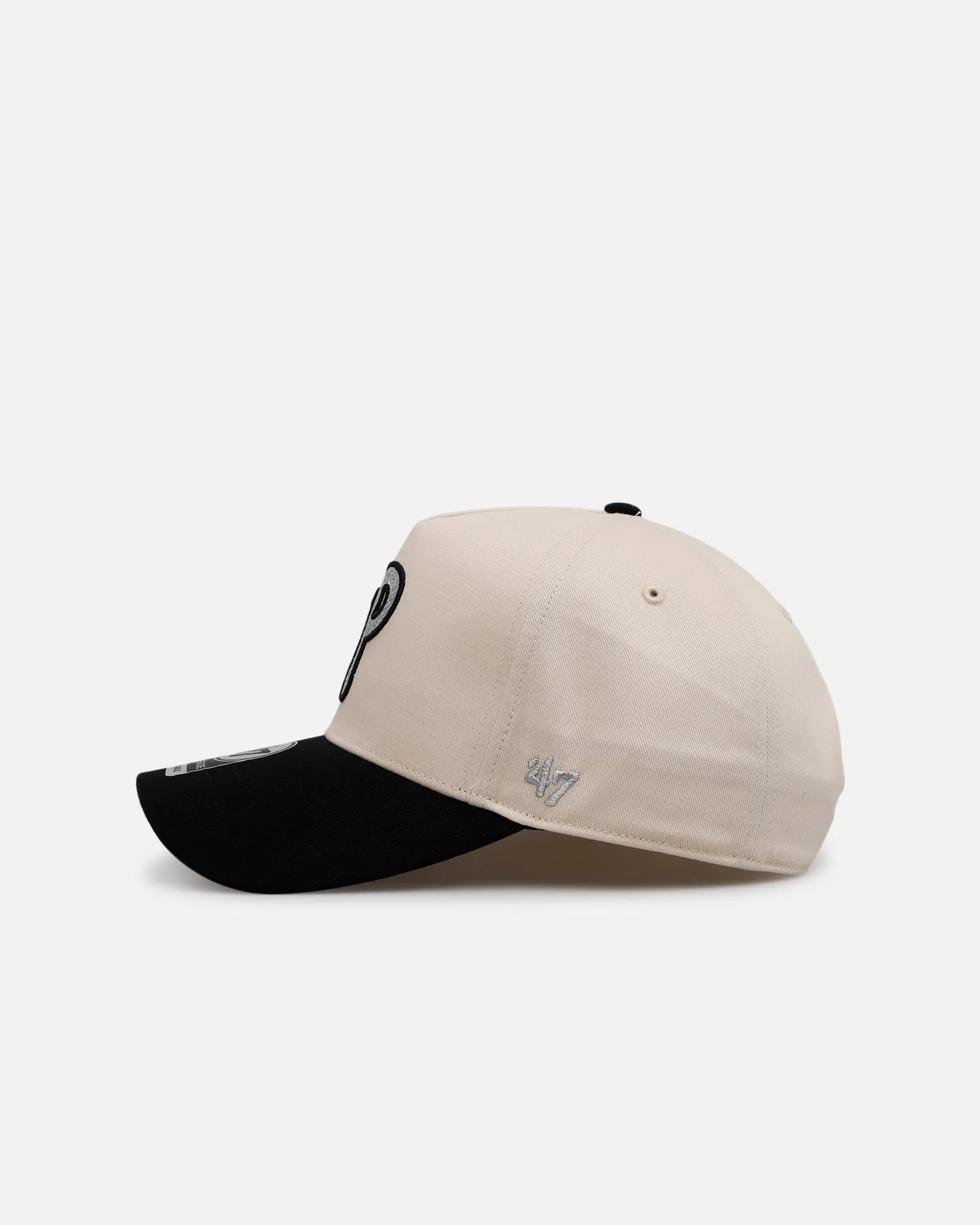 47 Brand Philadelphia Phillies 'Herringbone' 47 Offside Snapback Natural/Black