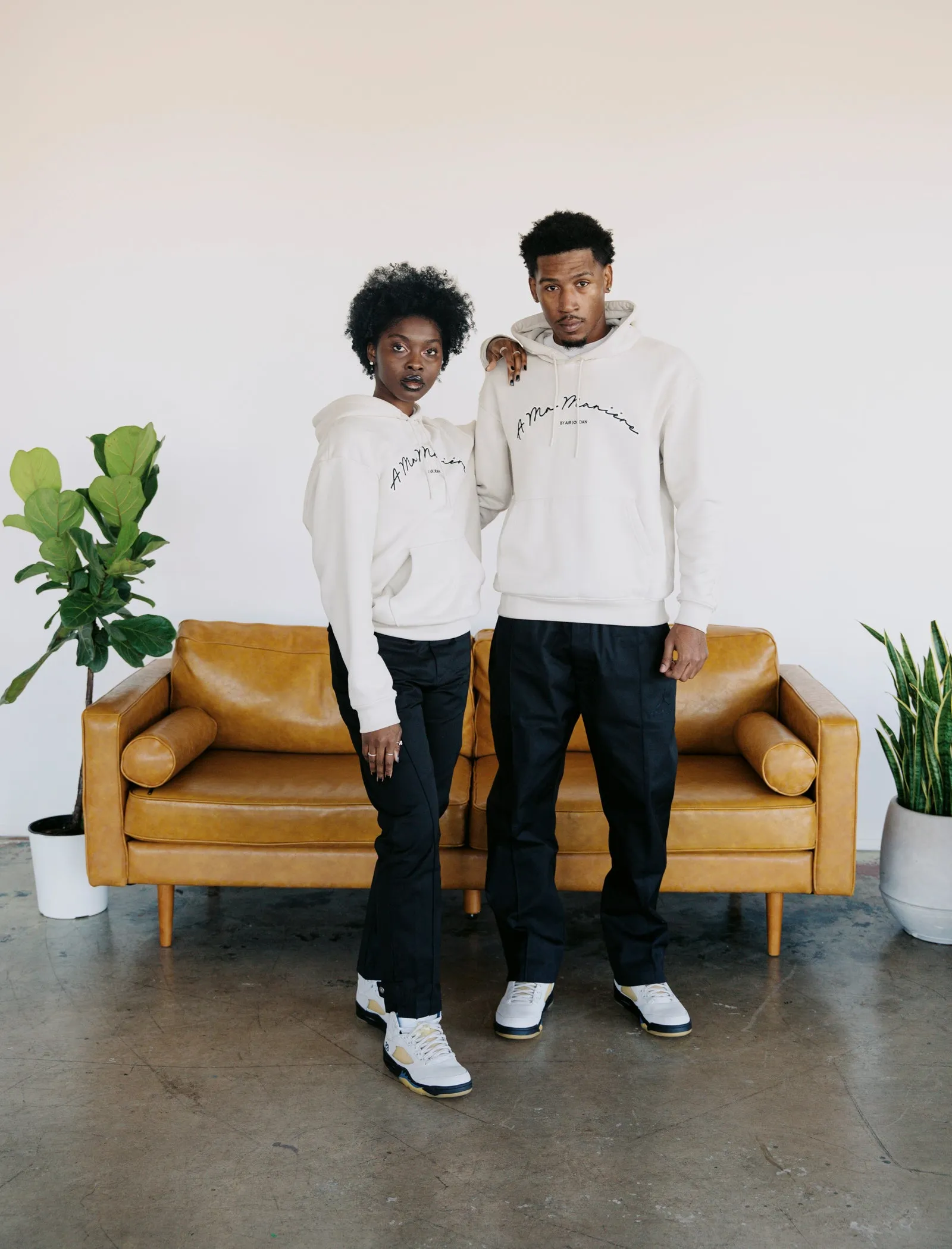 A MA MANIRE FLEECE HOODIE