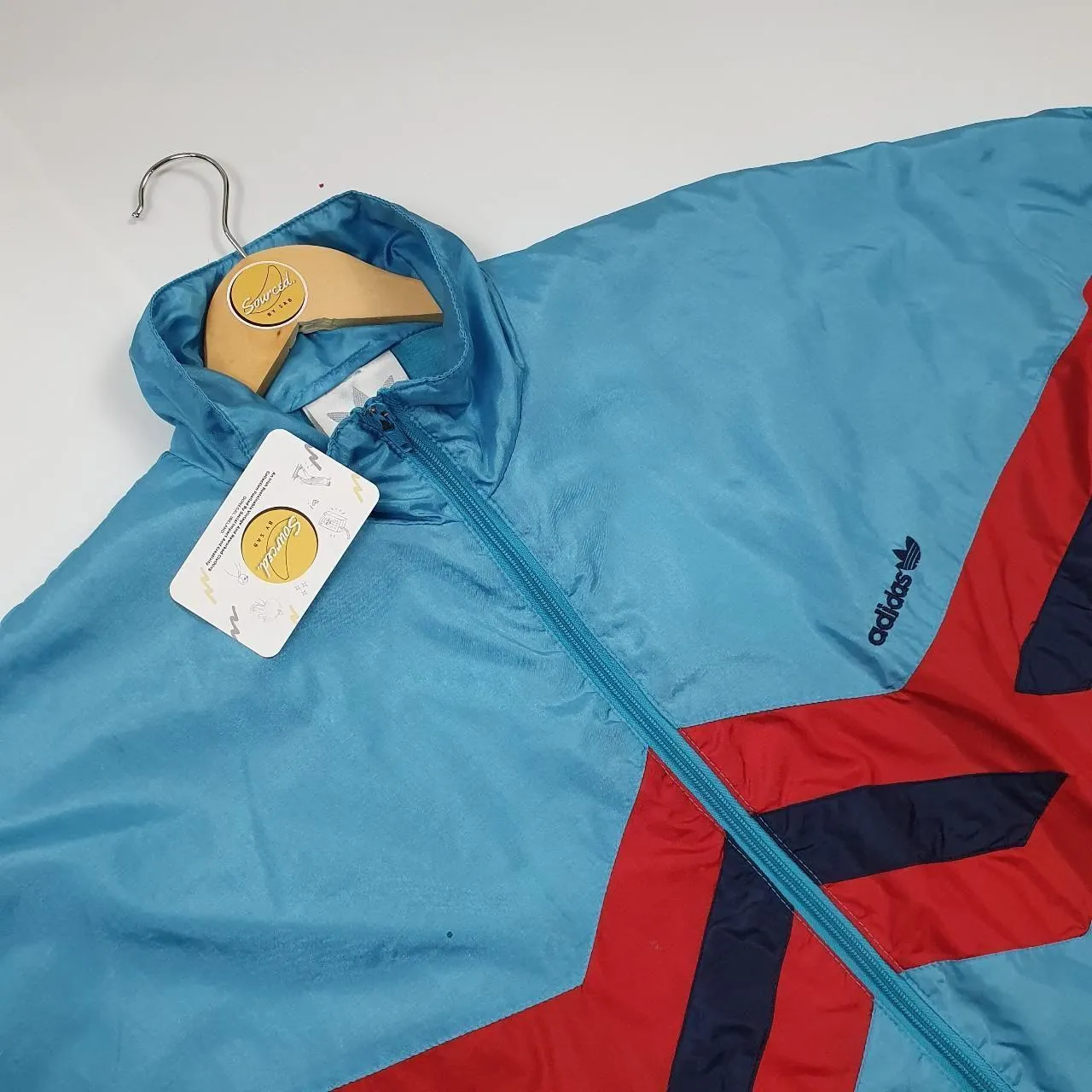 Adidas Embroidered 90's Vintage Trackjacket (L/XL)