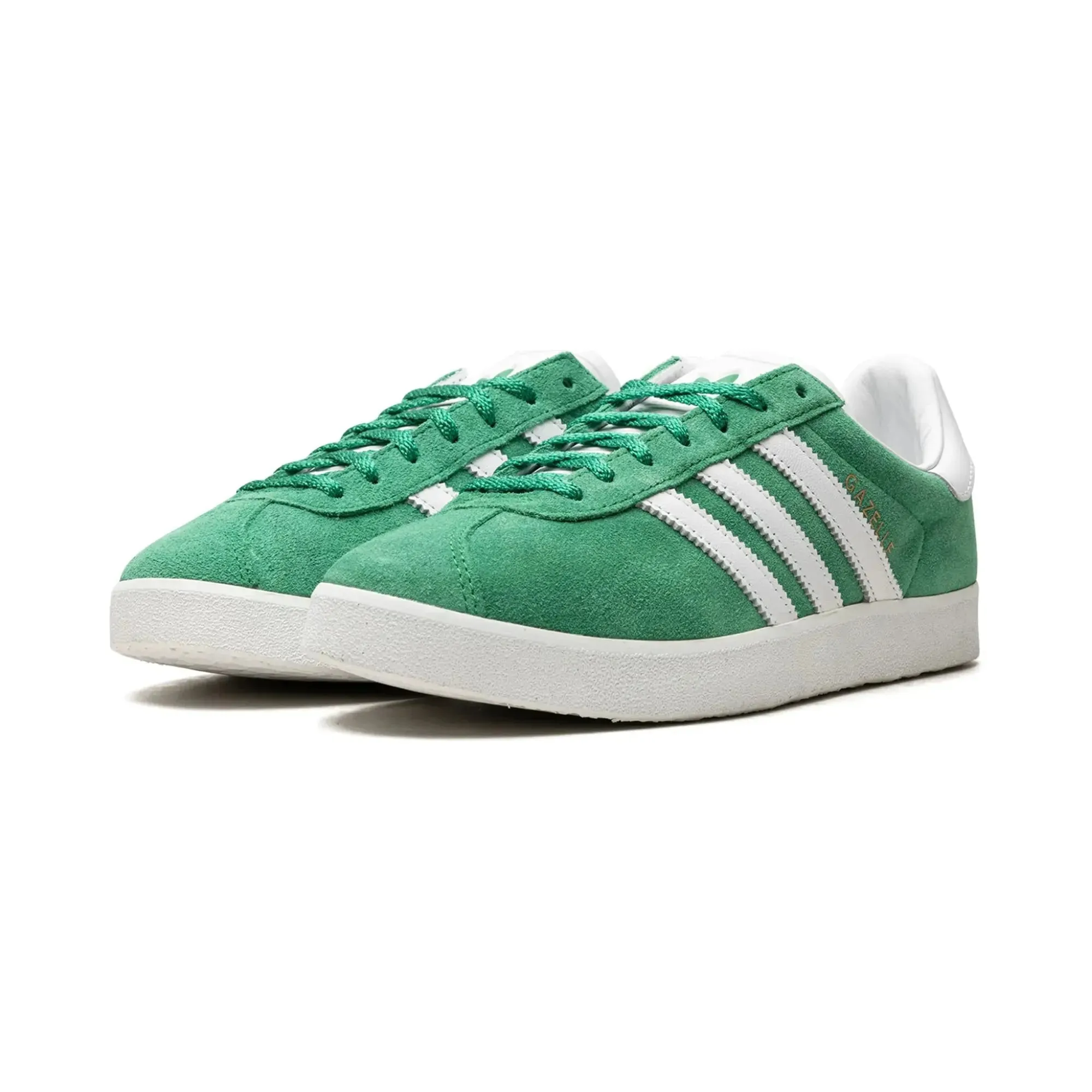 Adidas Gazelle 85 Green White Gold Metallic