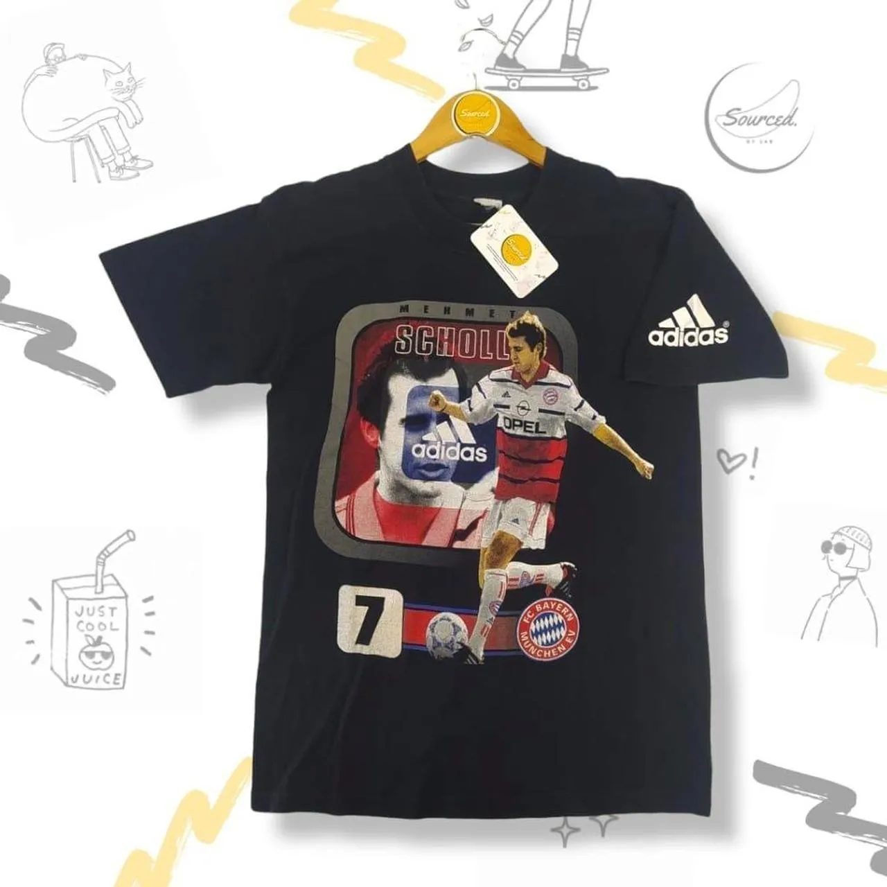 Adidas Mehmet Scholl T-shirt (XS)