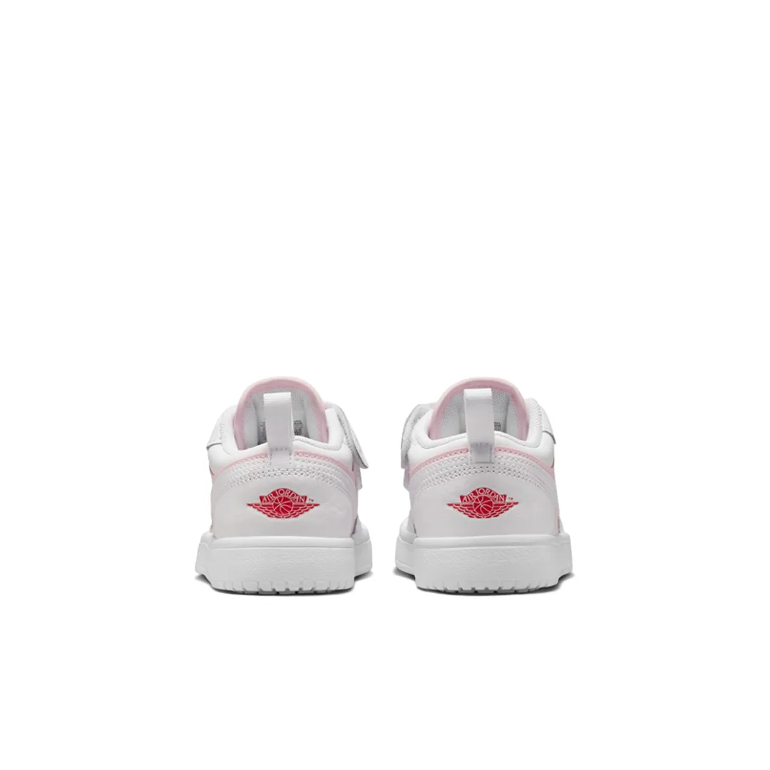 AIR JORDAN 1 LOW ALT (PS) PINK FOAM FIRE RED