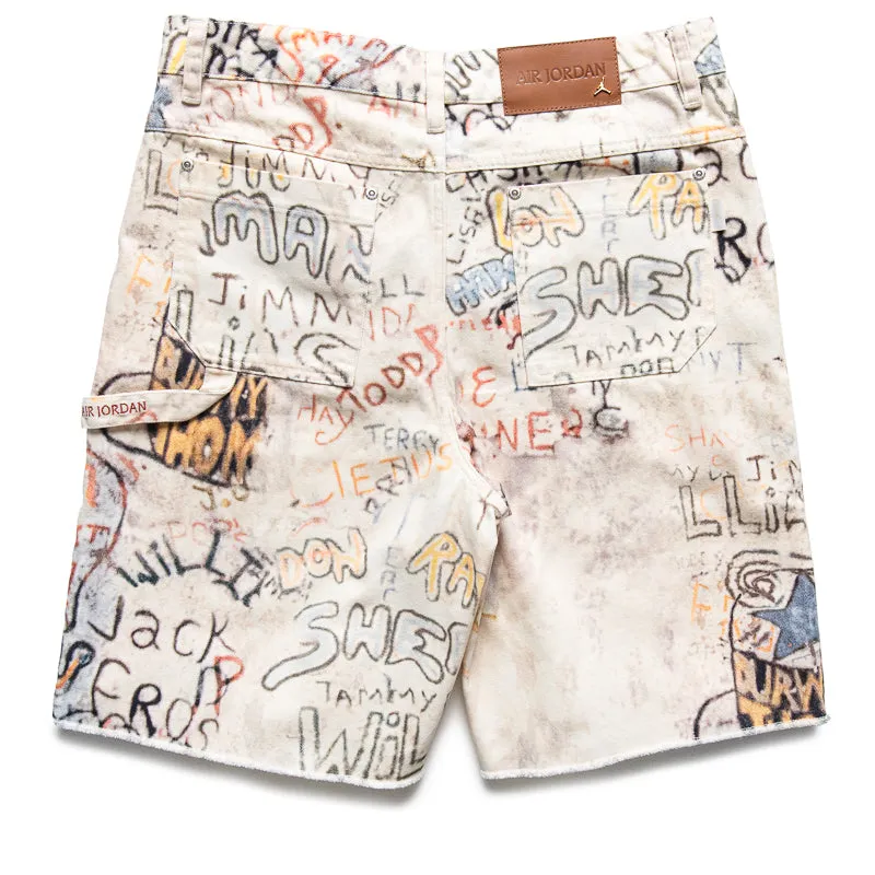 Air Jordan Printed Shorts - Sail