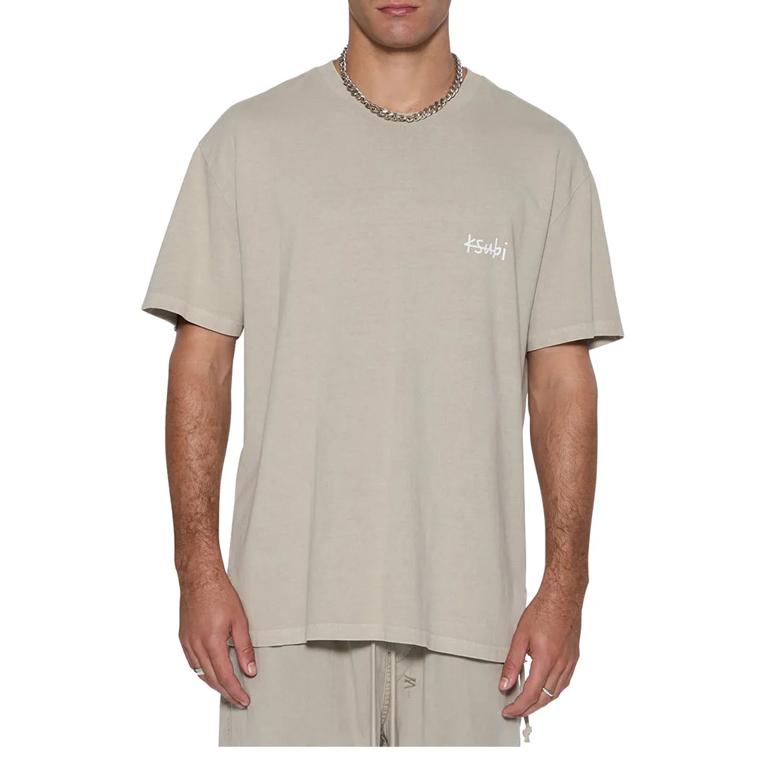 ALLDAY BIGGIE SHORT SLEEVE TEE TAN