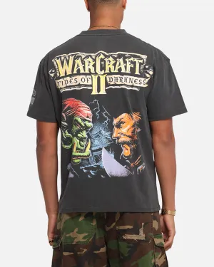 American Thrift X Warcraft II: Tides Of Darkness Heavy T-Shirt Black Wash