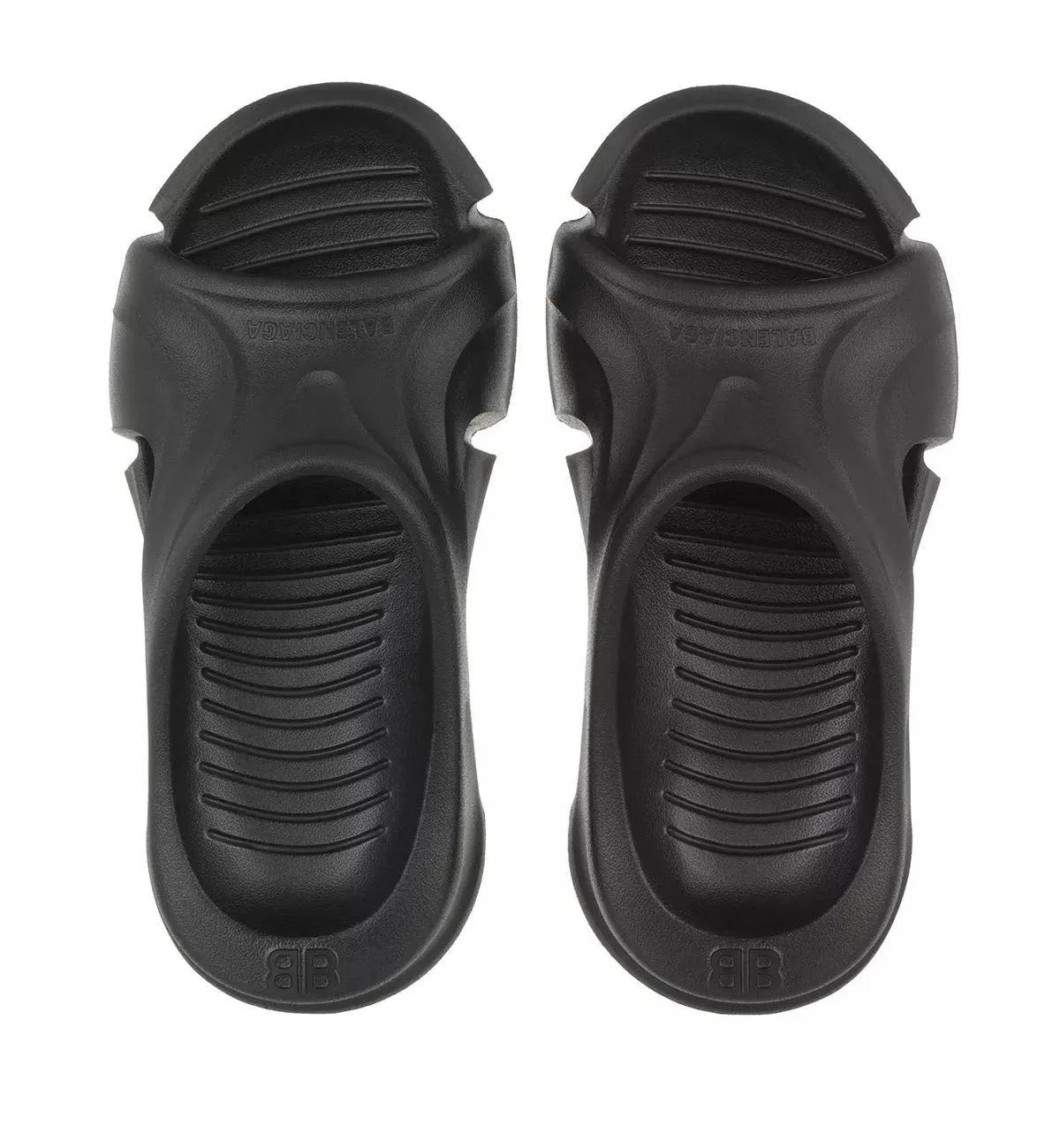 Balenciaga Mold Slides (Black)