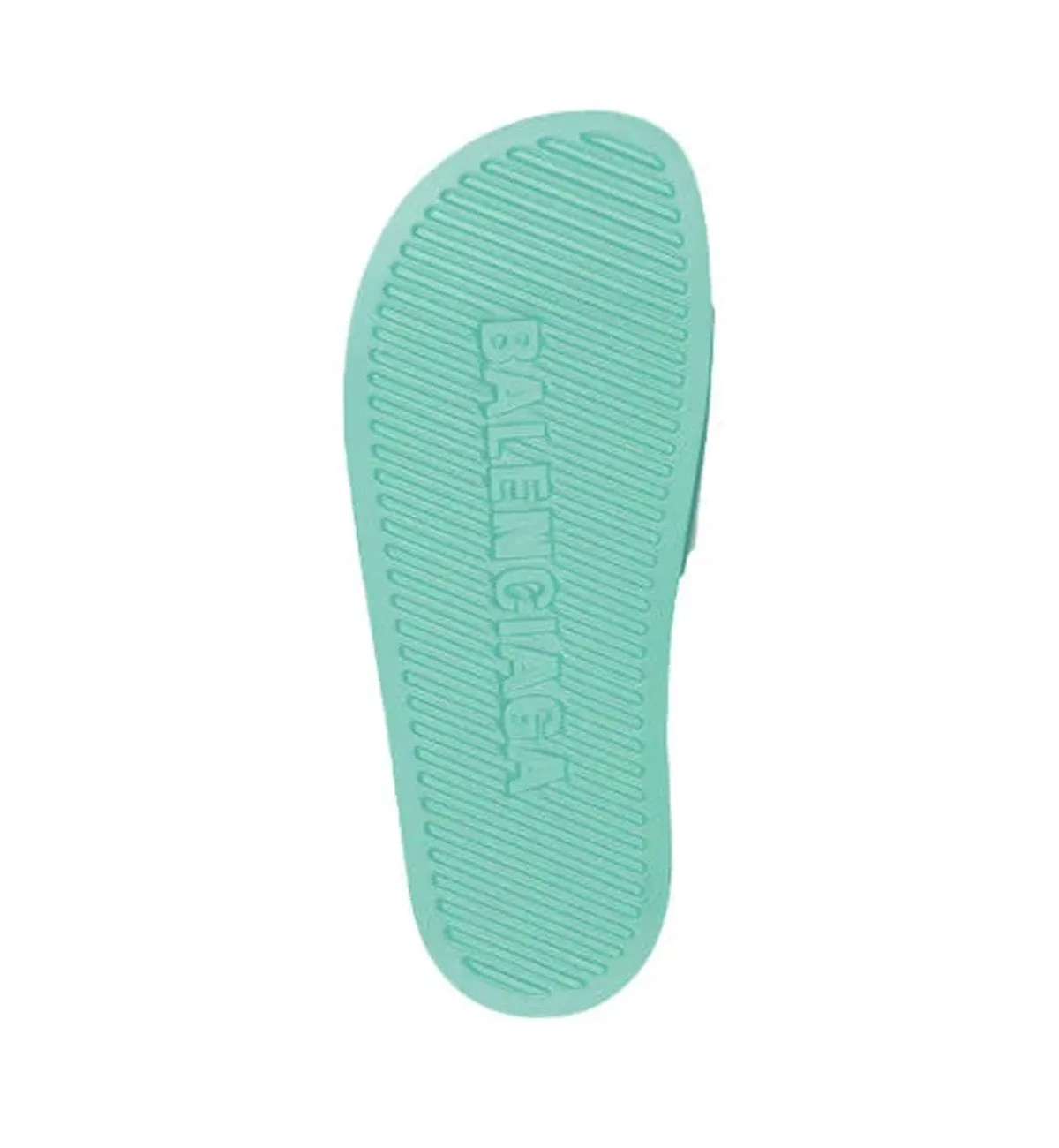 Balenciaga Pool Slides (Light Green)