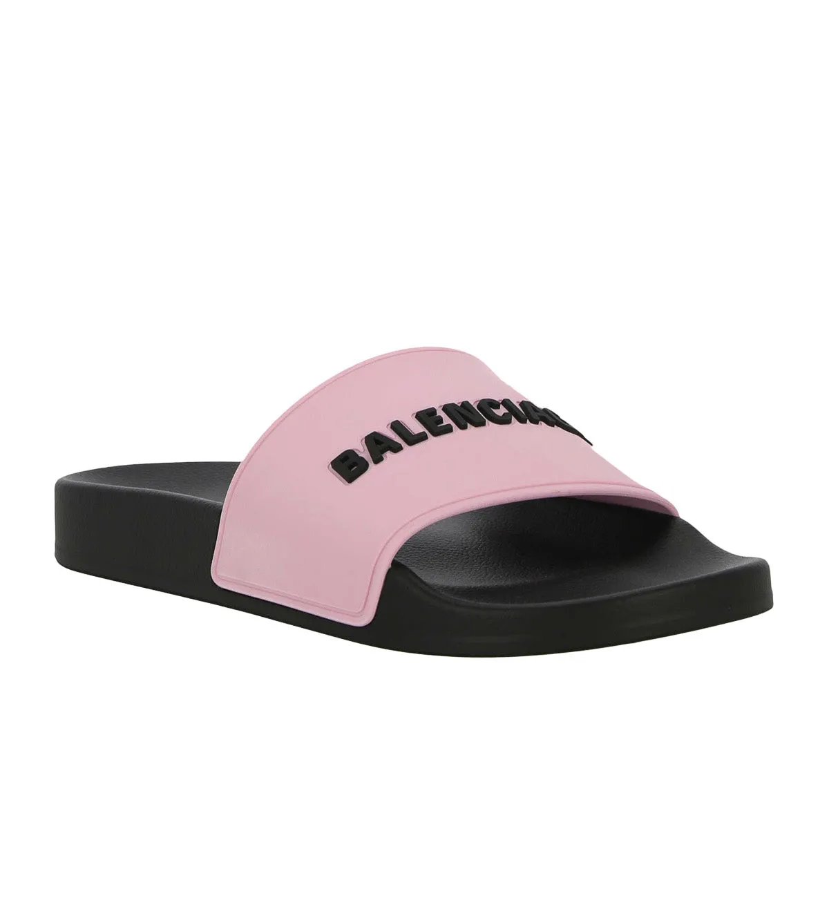 Balenciaga Pool Slides (Pink Black)