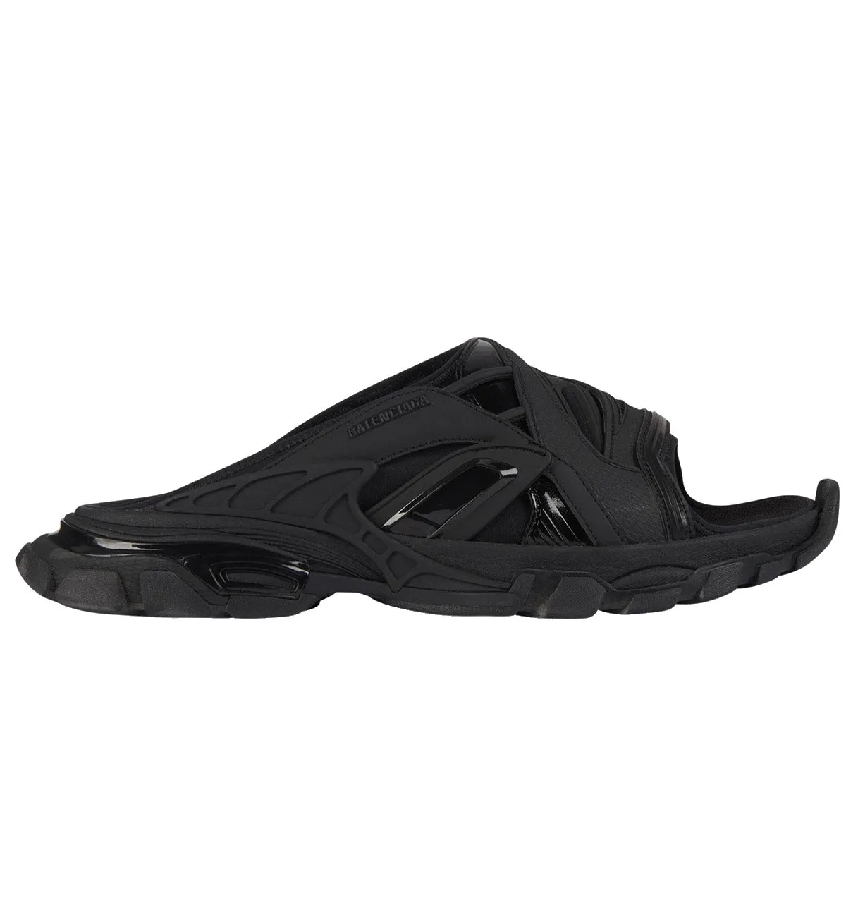 Balenciaga Track Sandals (Black)