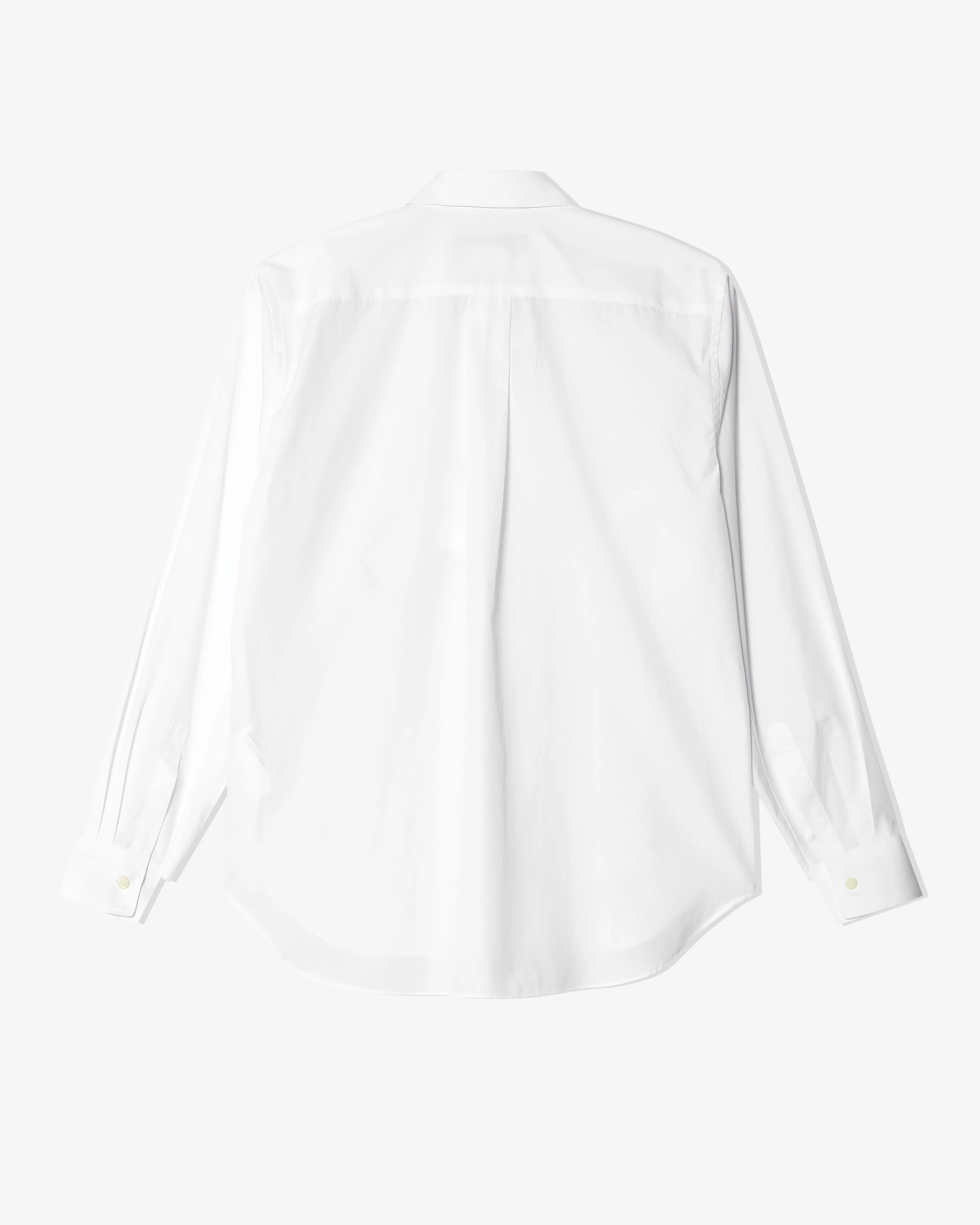Black Comme des Garons - Cut Collar Shirt - (White)