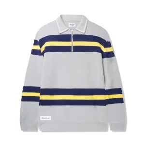 Butter Goods Polo Knit Sweater // Grey