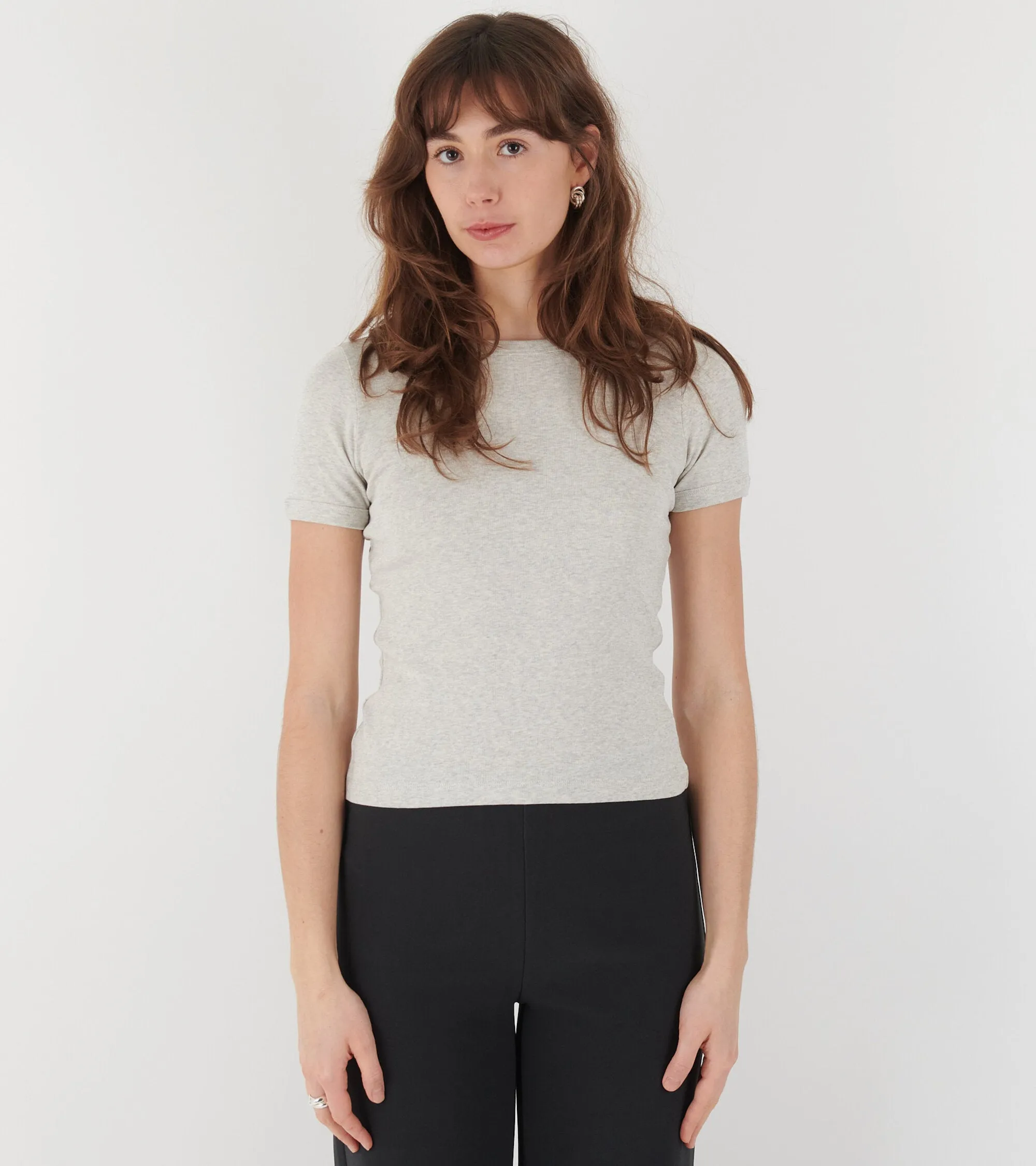 Car Tee Heather Grey