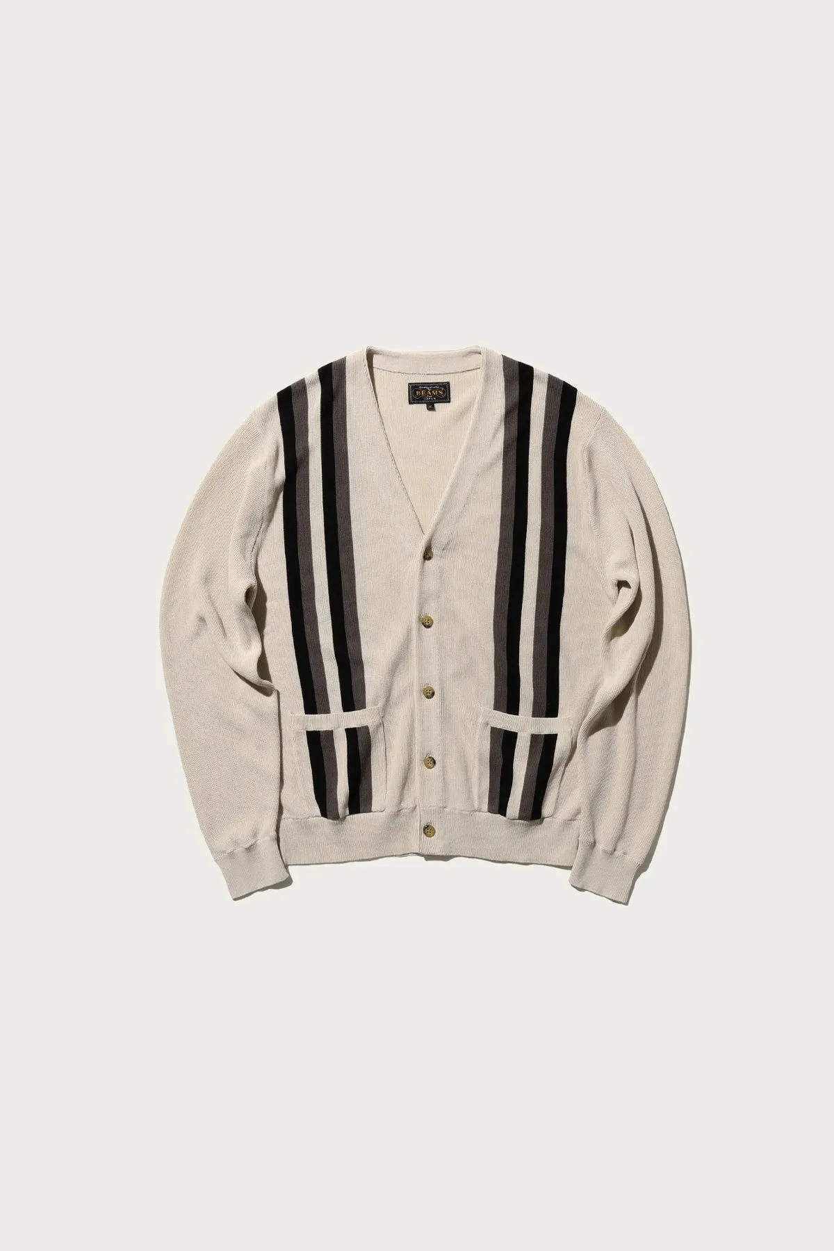 Cardigan Stripe - Beige