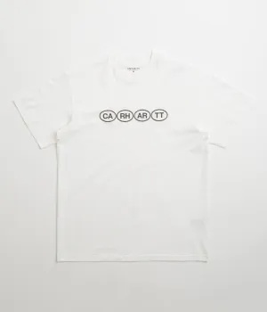 Carhartt Bumper T-Shirt - White / Black