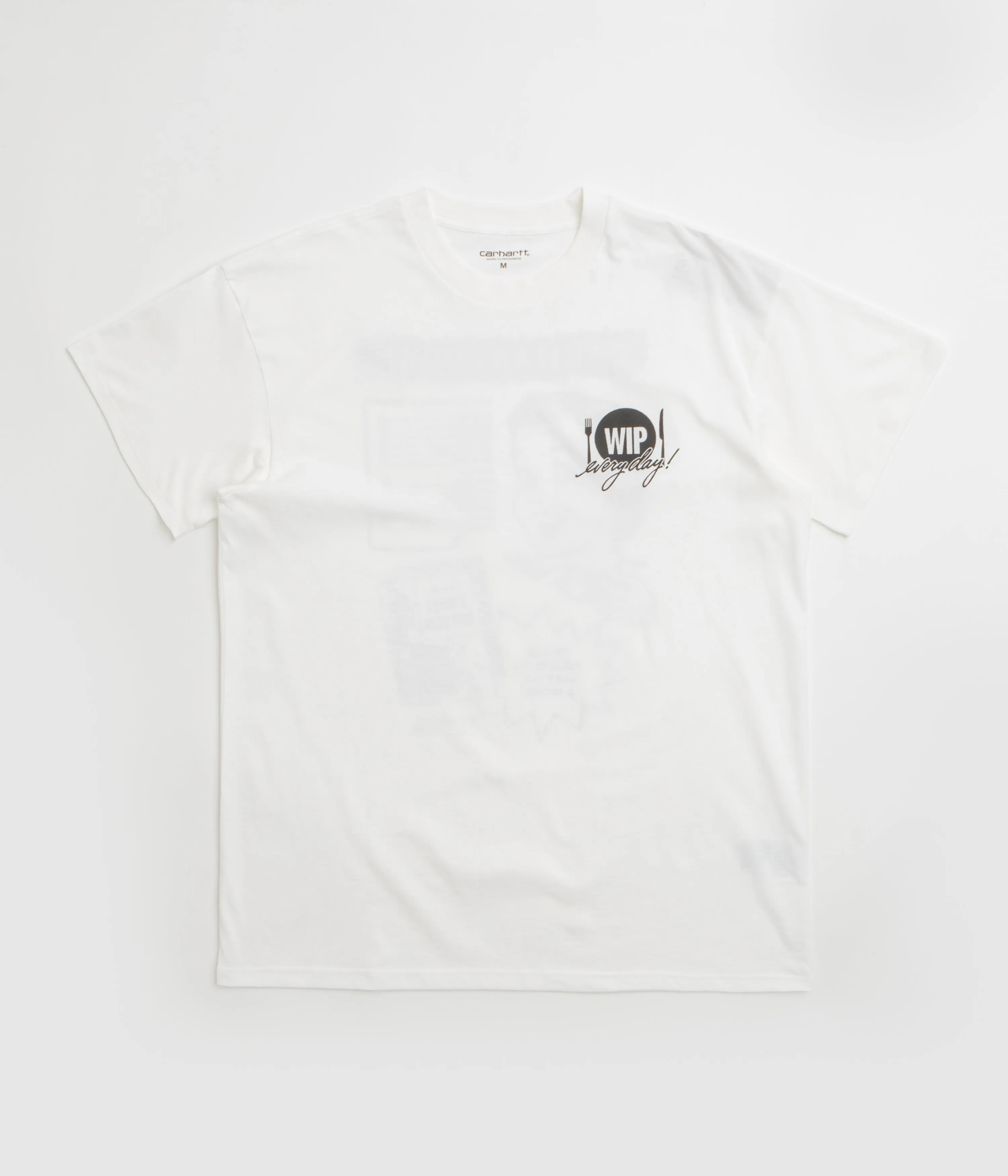 Carhartt Catalogue T-Shirt - White / Black