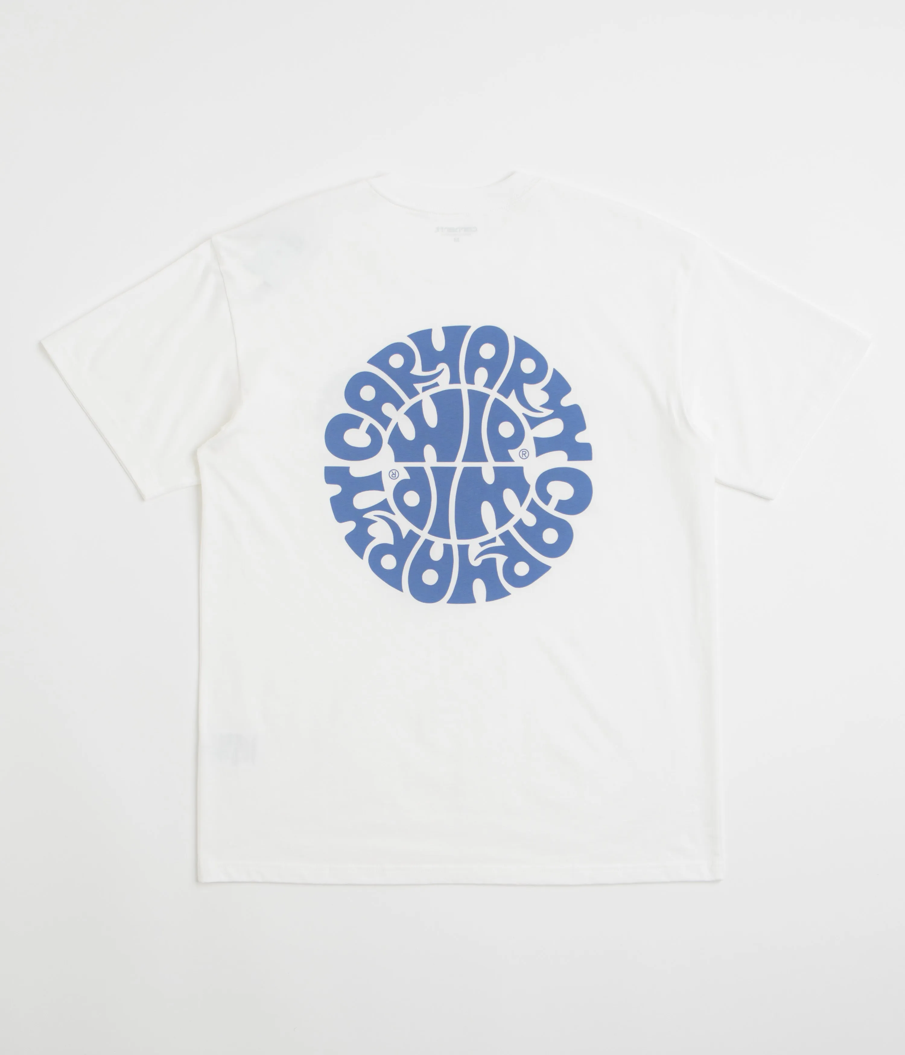Carhartt Jazzy T-Shirt - White / Blue Iris