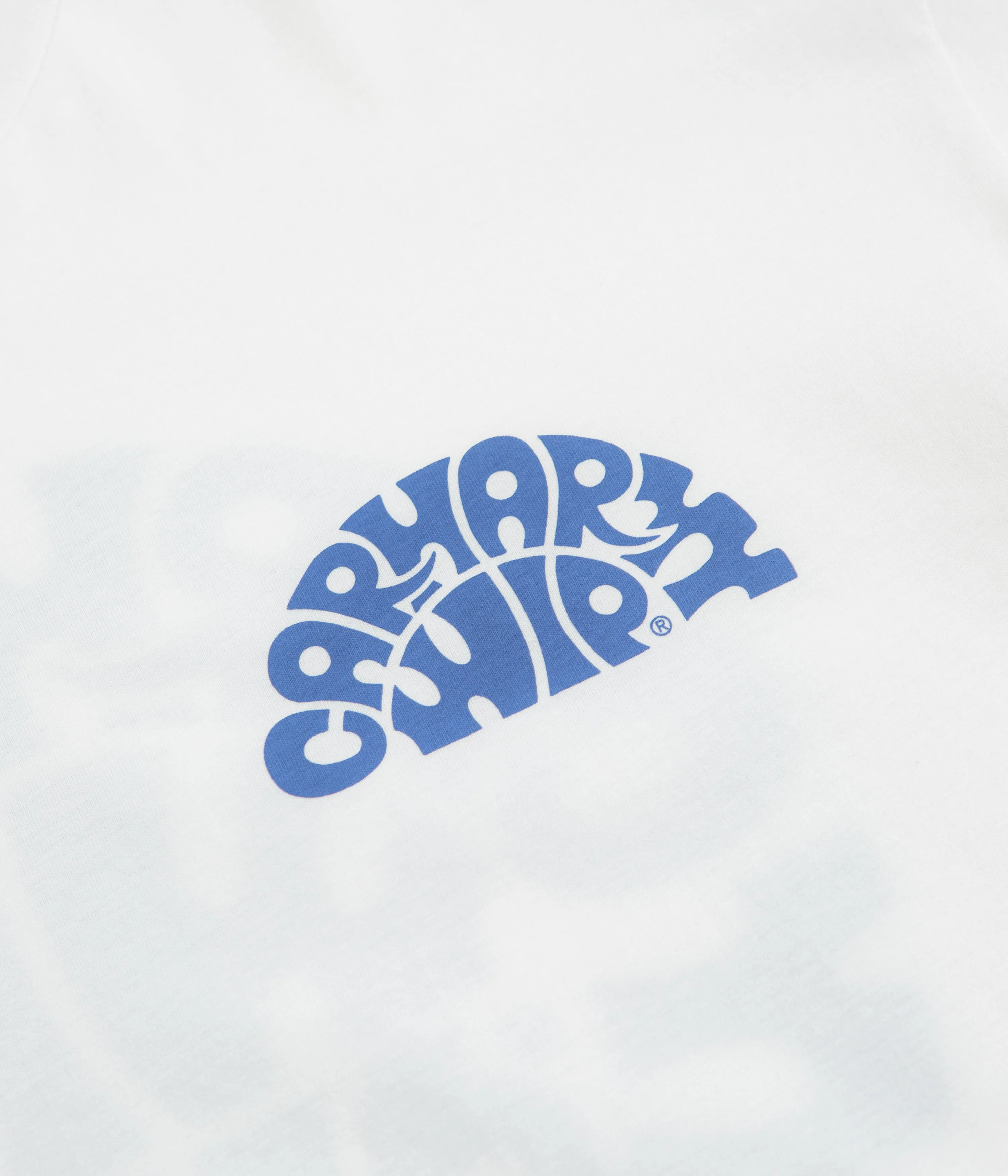 Carhartt Jazzy T-Shirt - White / Blue Iris