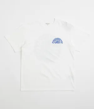 Carhartt Jazzy T-Shirt - White / Blue Iris