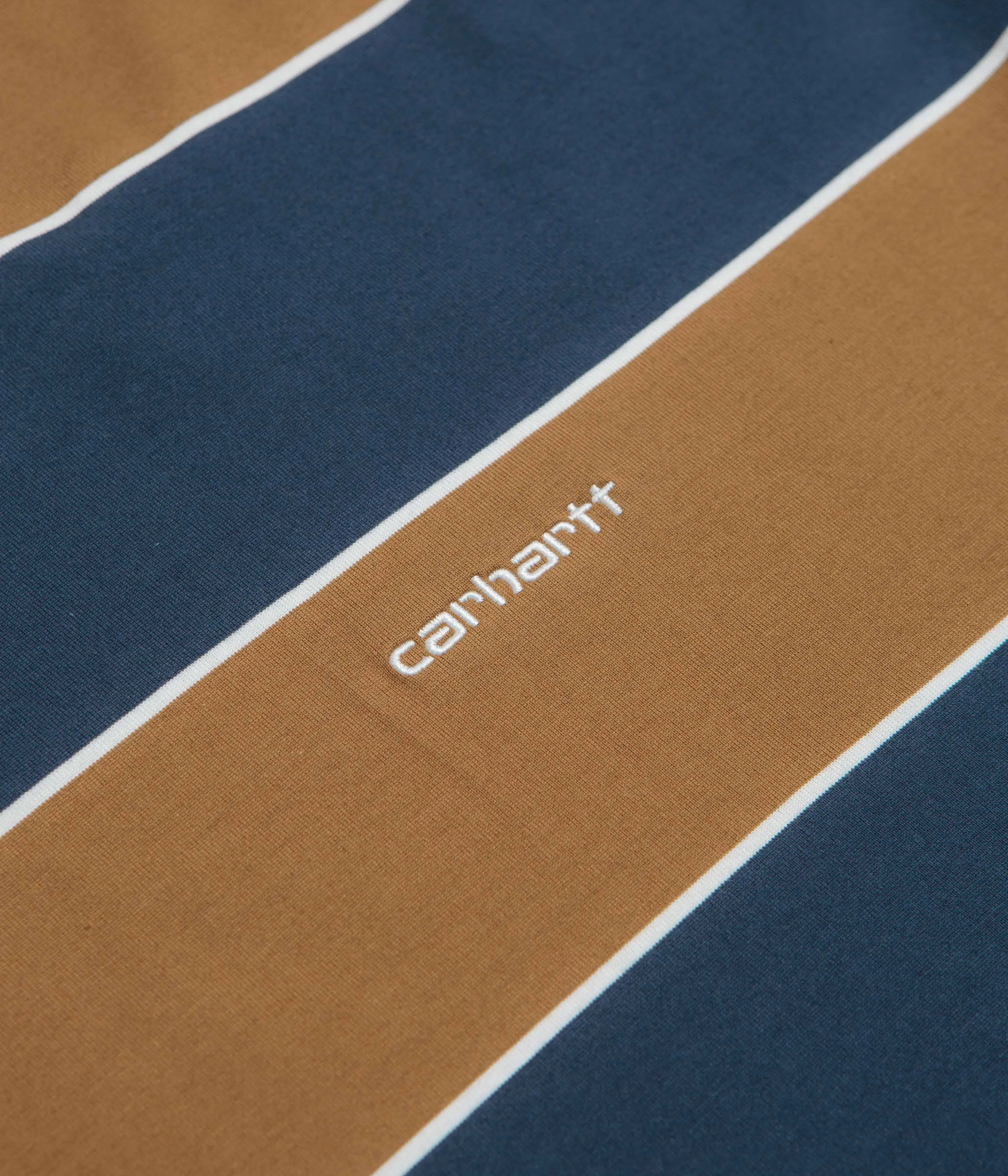 Carhartt Quinby T-Shirt - Quinby Stripe / Blue