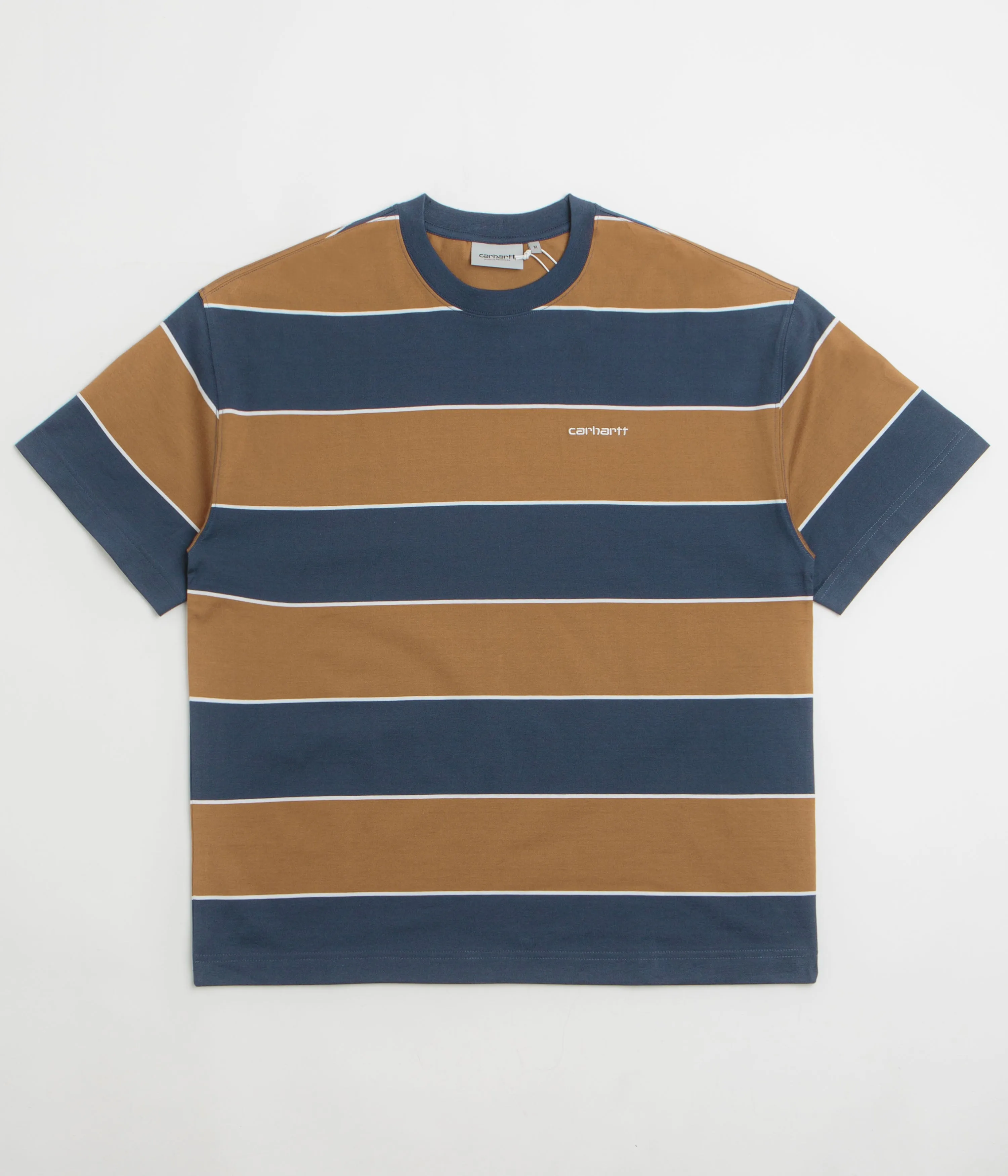 Carhartt Quinby T-Shirt - Quinby Stripe / Blue