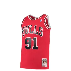 CHICAGO BULLS DENNIS RODMAN #91 SWINGMAN JERSEY