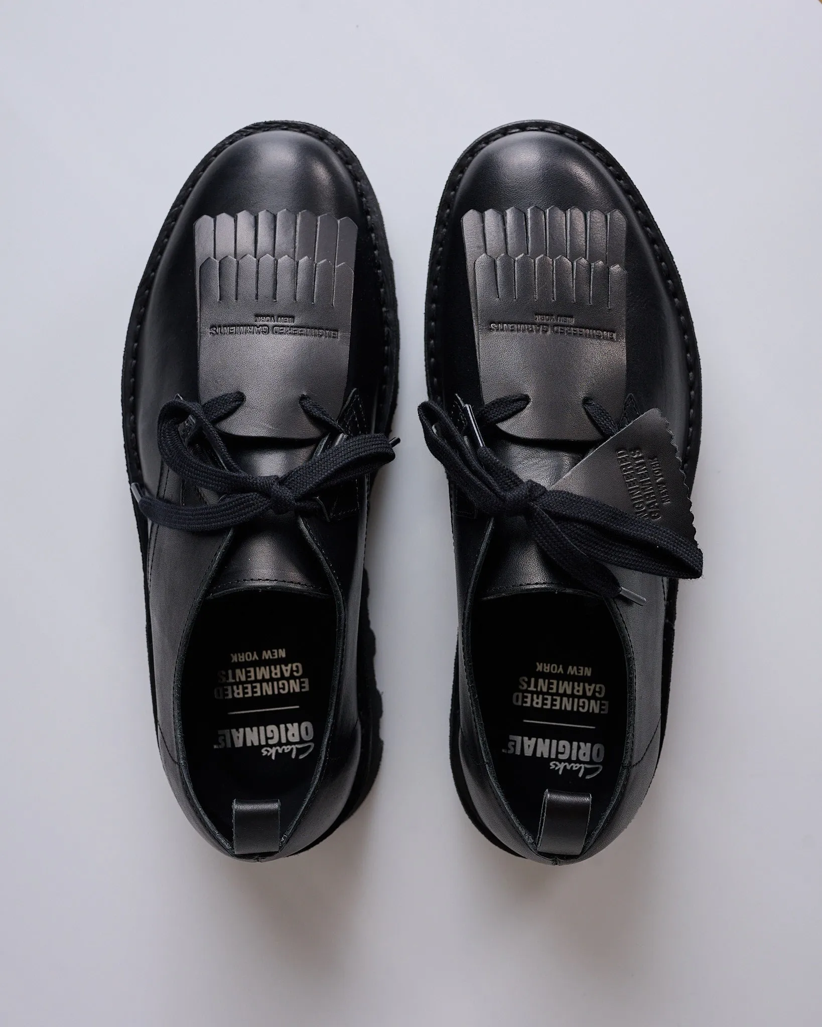 Clarks Originals x Engineered Garments Desert Khan Black Smooth