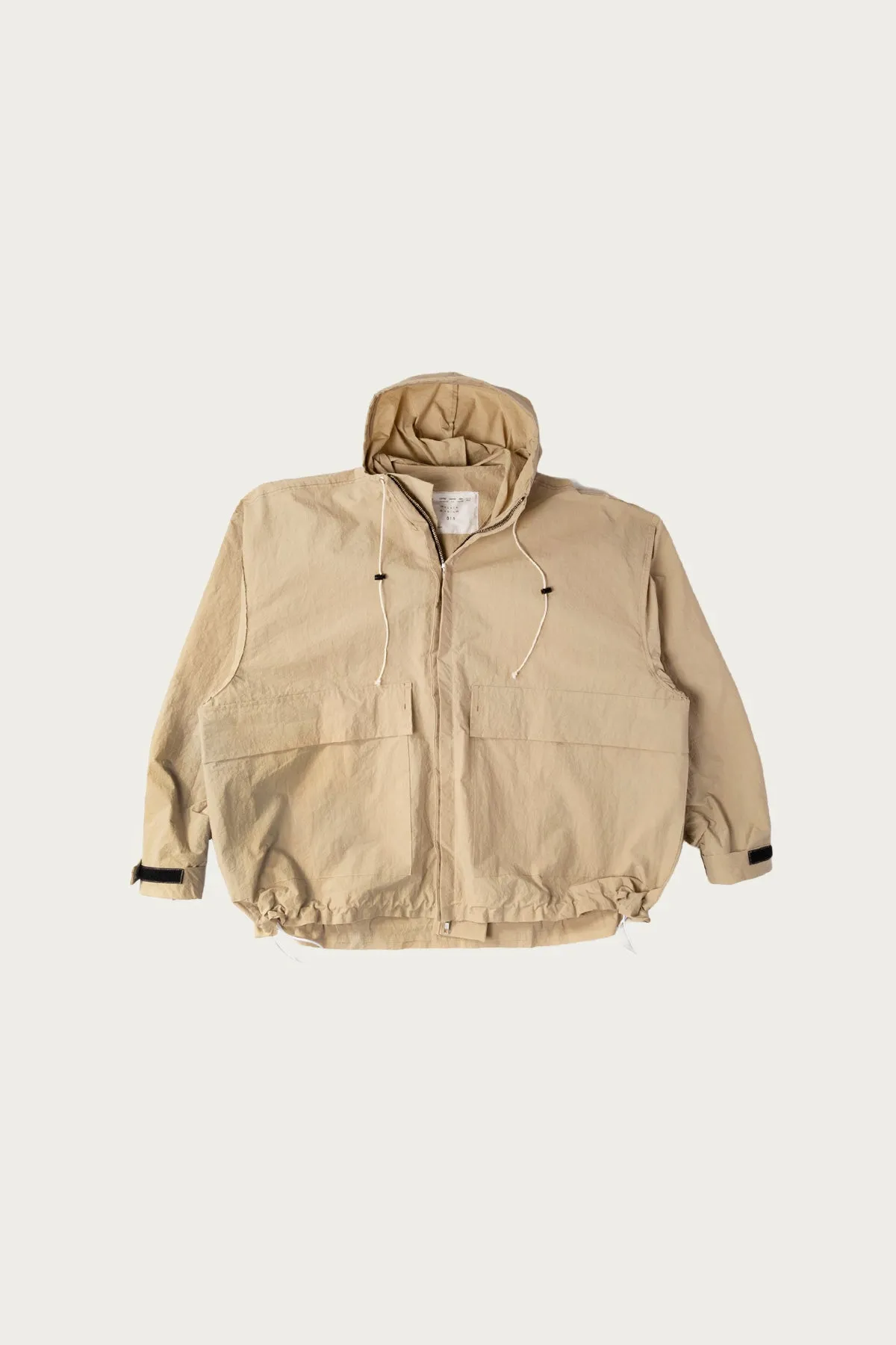 Cropped Outdoor Jacket - Sand