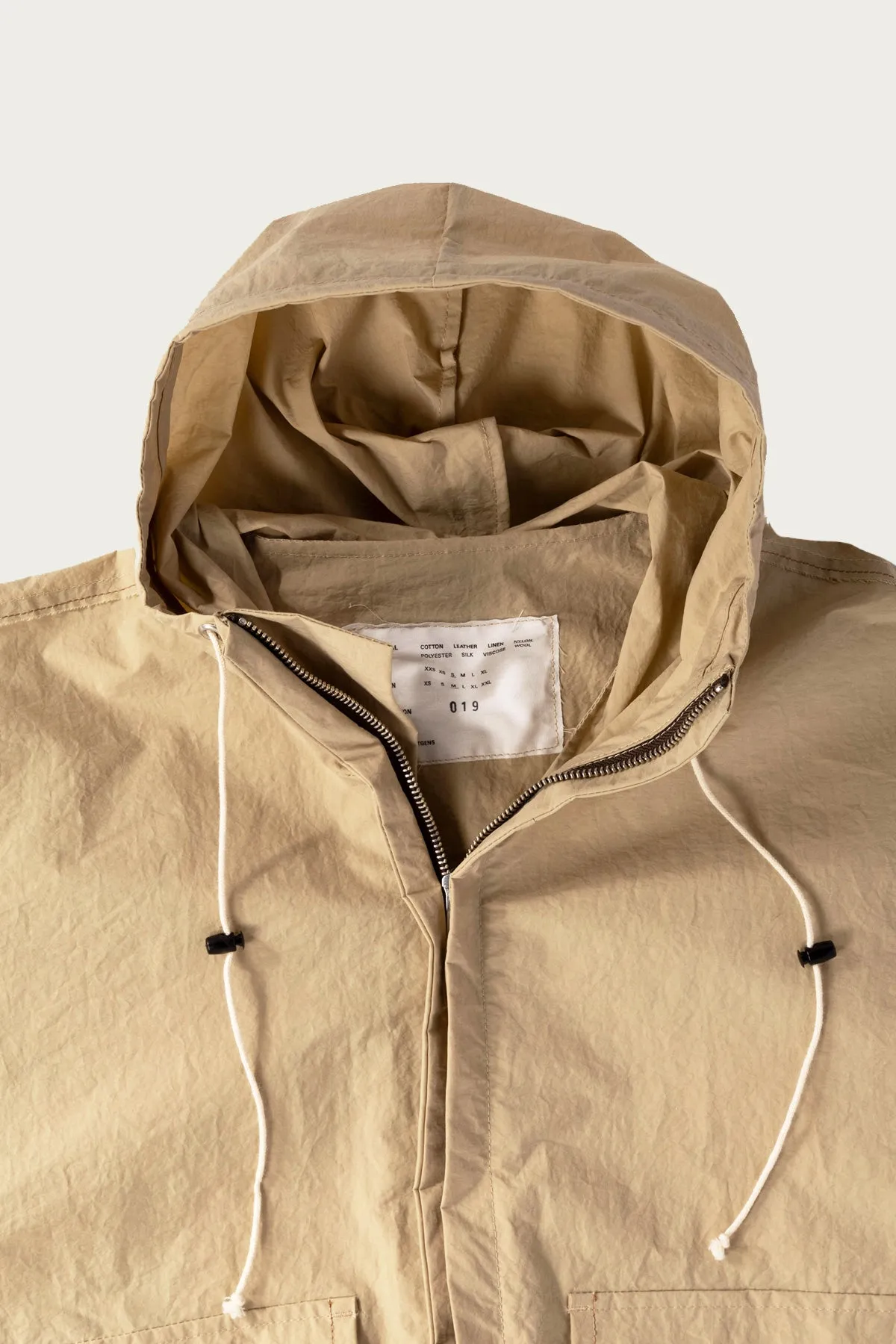 Cropped Outdoor Jacket - Sand