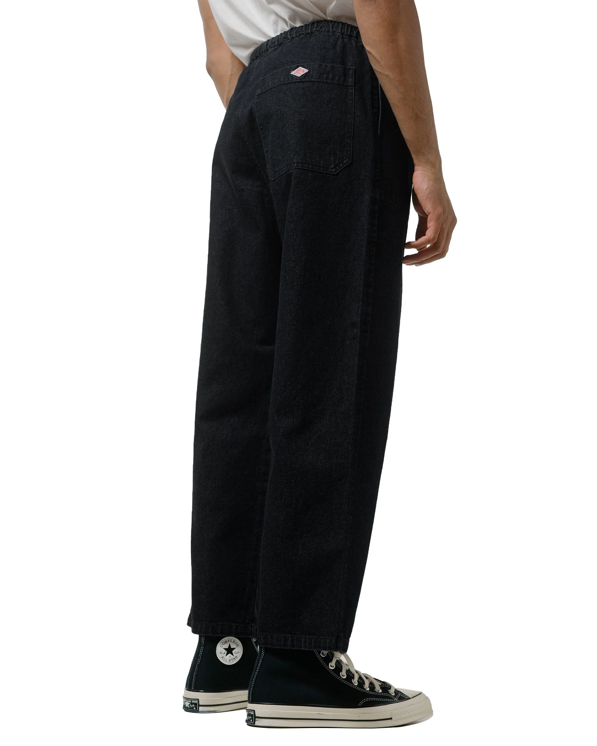 Danton Denim Easy Pants Black