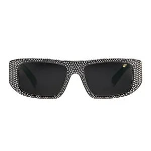 Easy Black Acetate Swarovski Crystal Edition