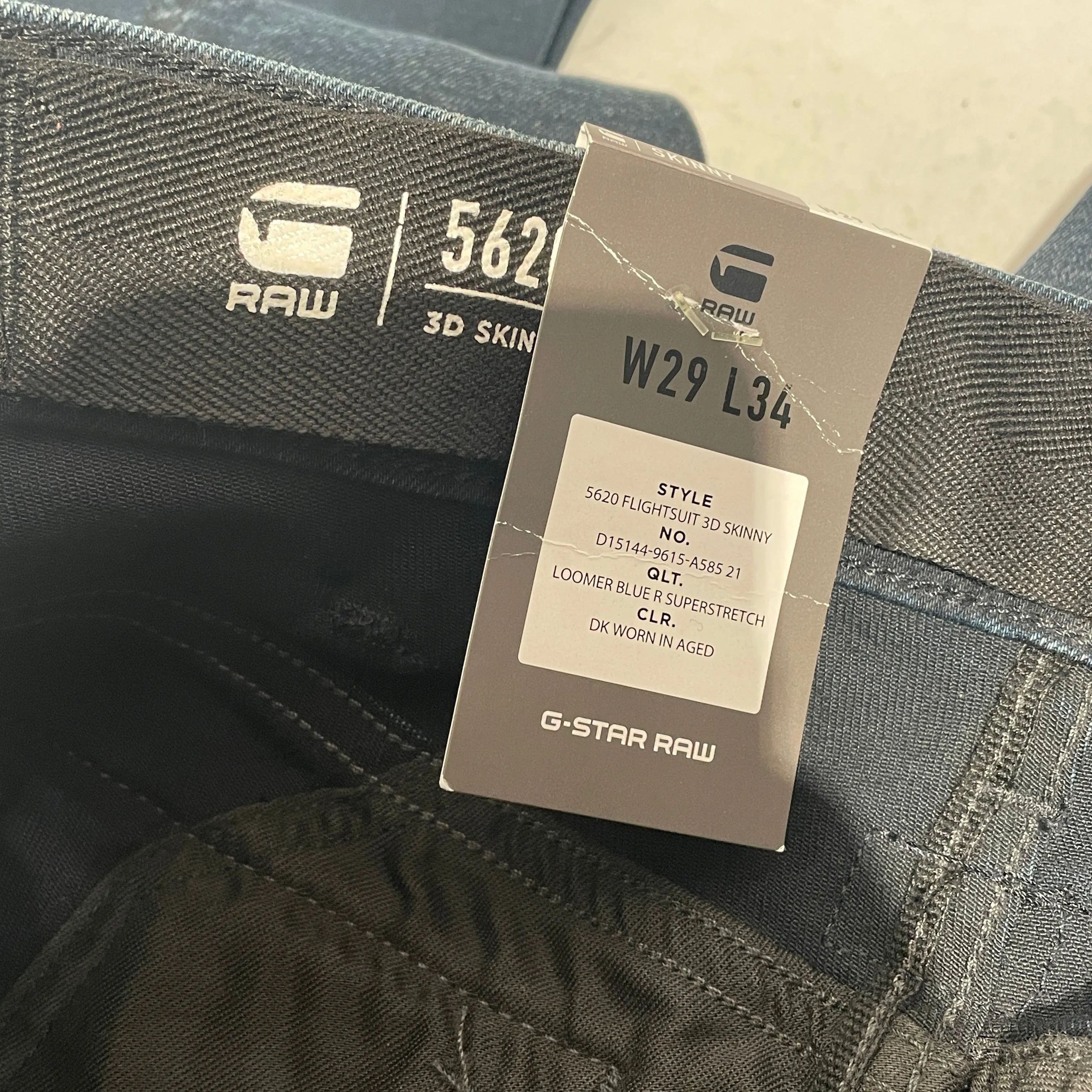 G-STAR RAW/Skinny Pants/29/Cotton/IDG/