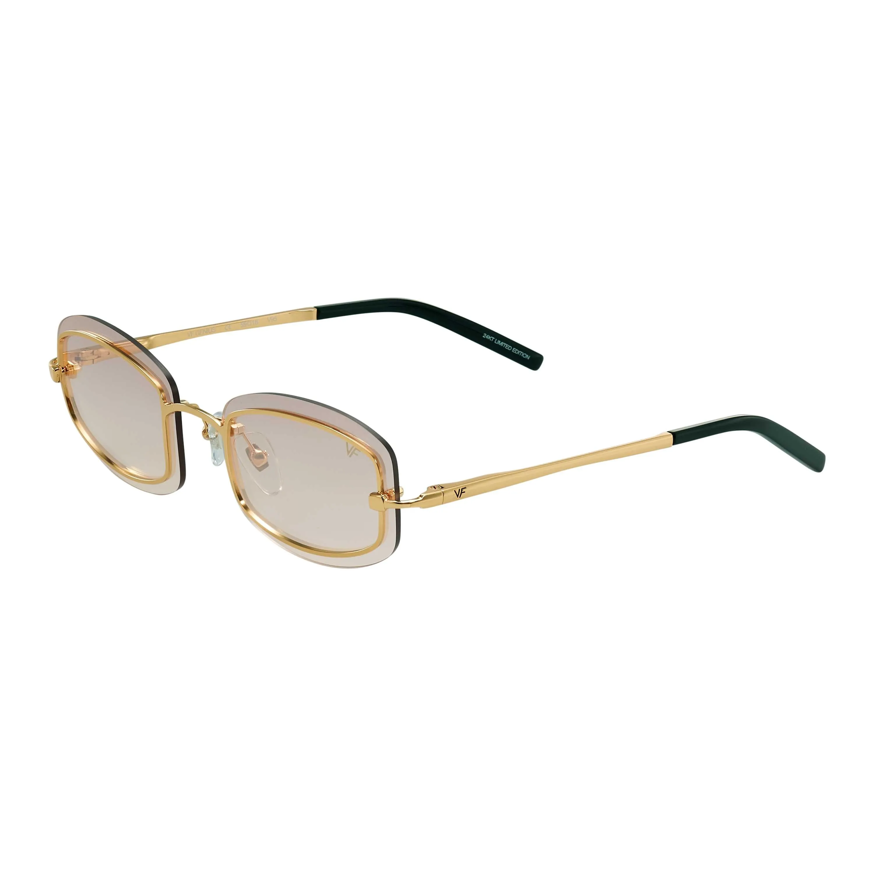 Genius Rimless 24KT Yellow Gold