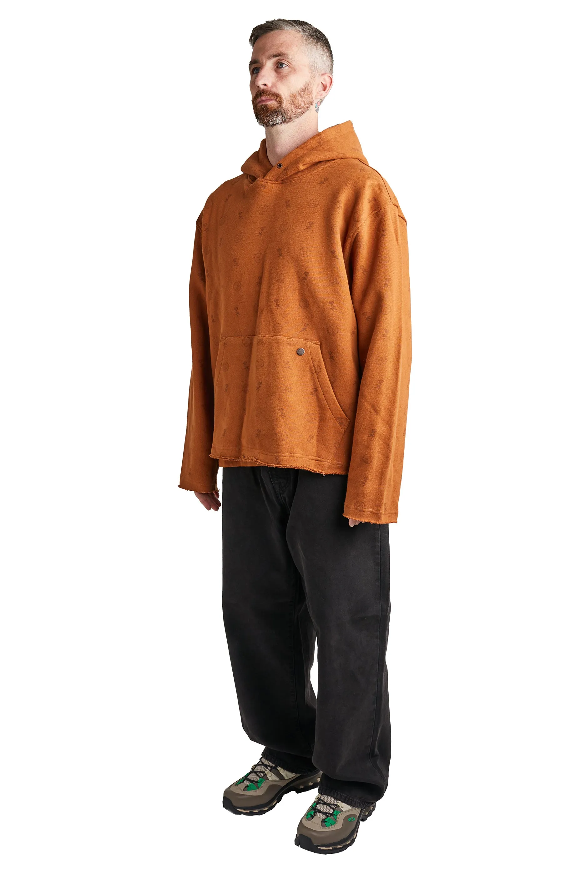 Honor The Gift Raw Edge Hoodie 'Copper'