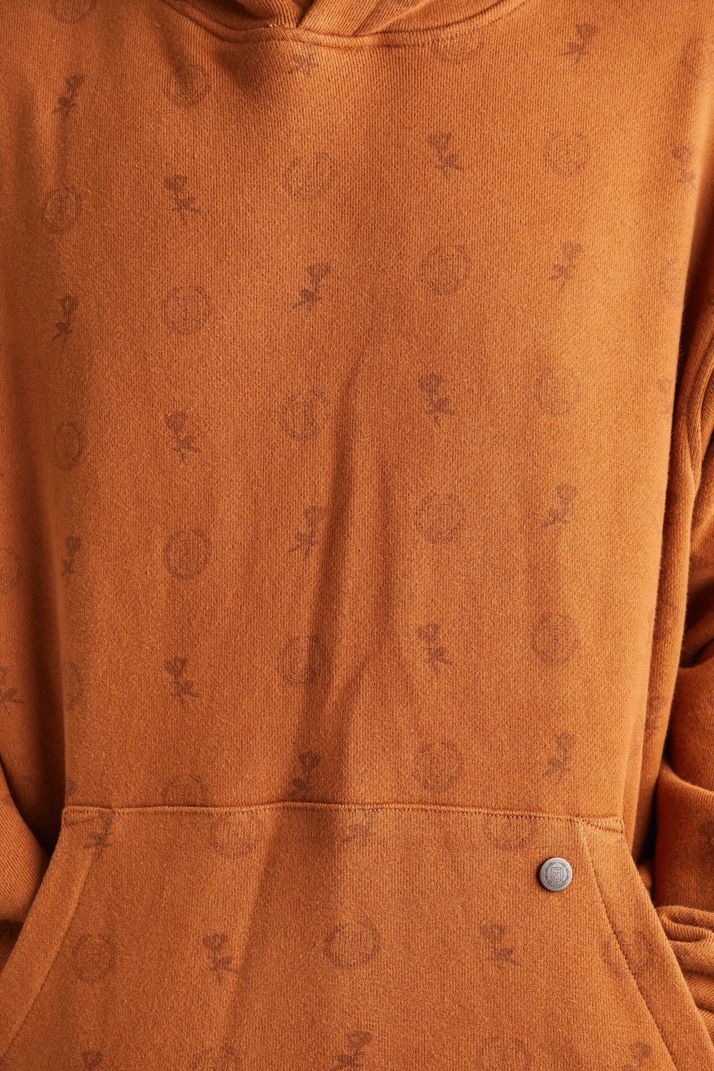 Honor The Gift Raw Edge Hoodie 'Copper'