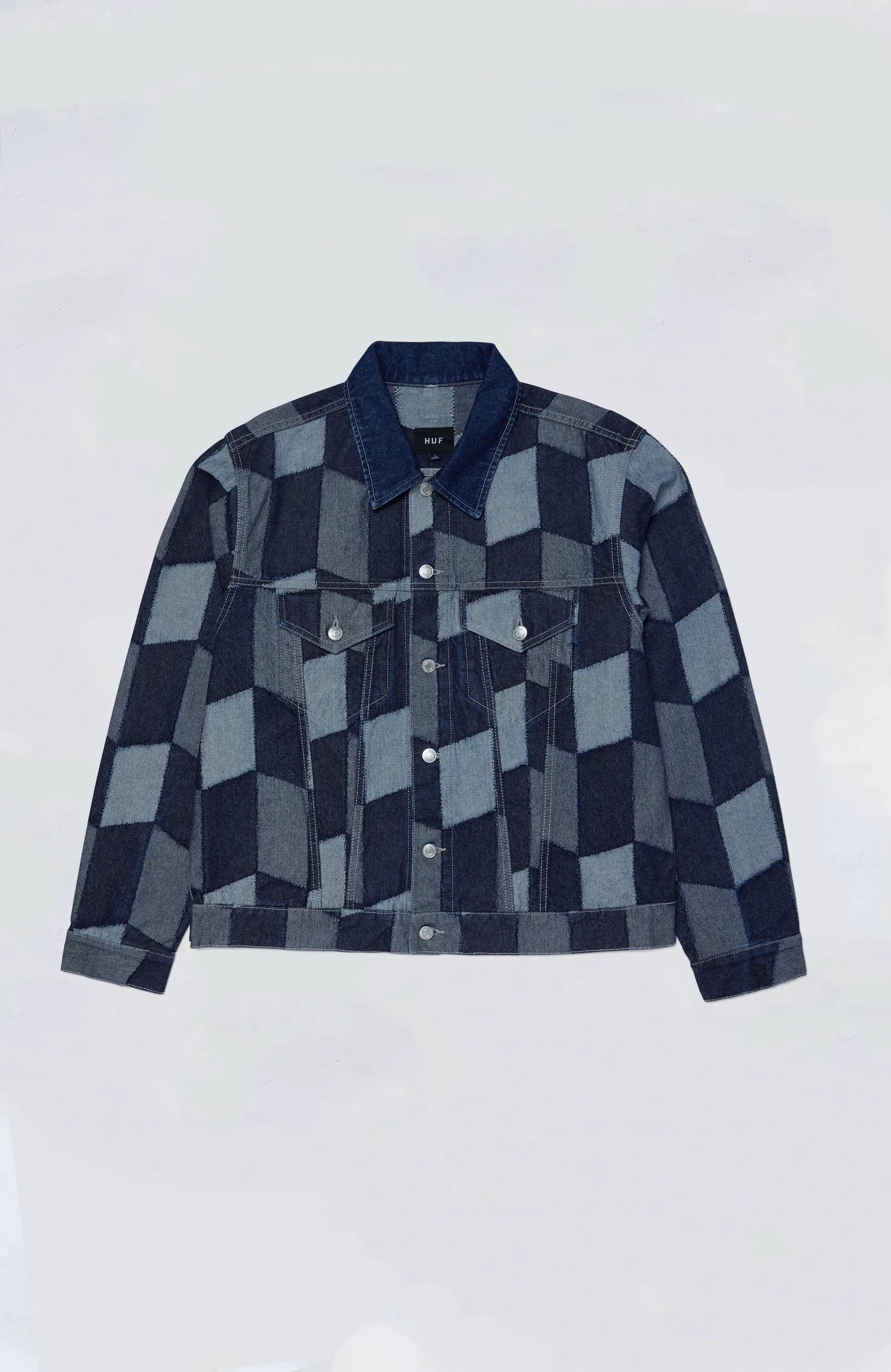 HUF - Patchwork Denim Jacket