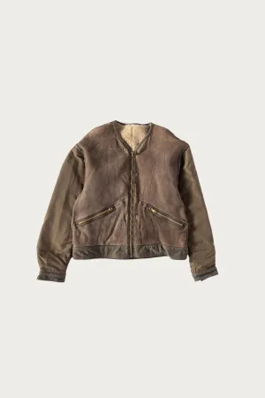 Iris JKT (Sheepskin) - Brown