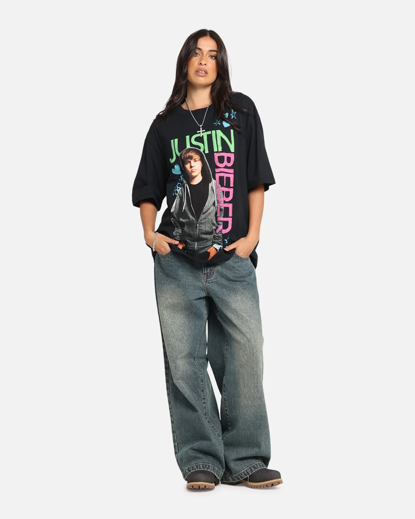 Justin Bieber Bieber T-Shirt Black