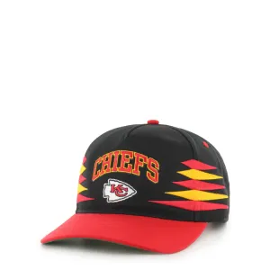 KANSAS CITY CHIEFS 47 DIAMOND CUT '47 HITCH ADJUSTABLE SNAPBACK