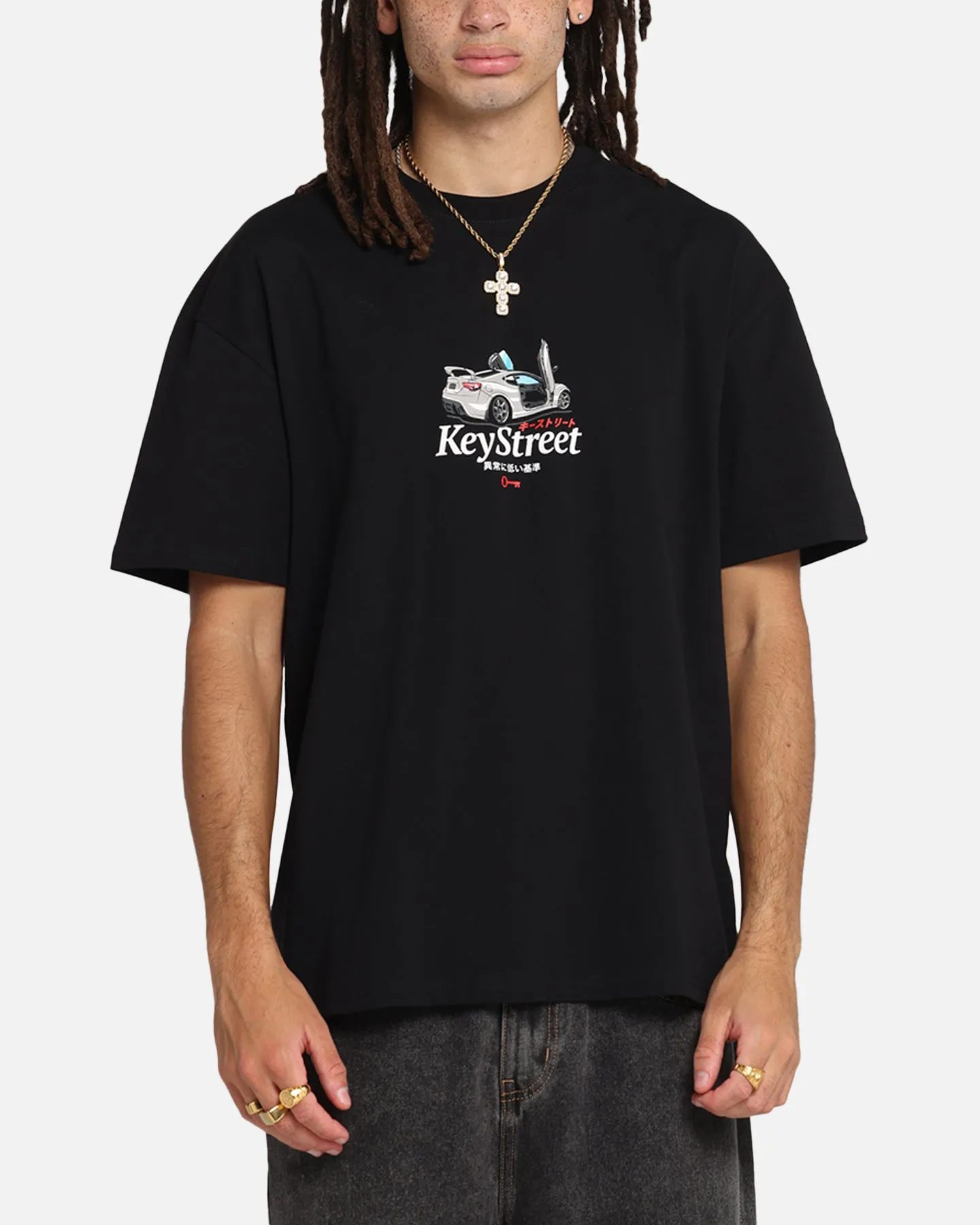 Key Street Control And Chaos T-Shirt Black