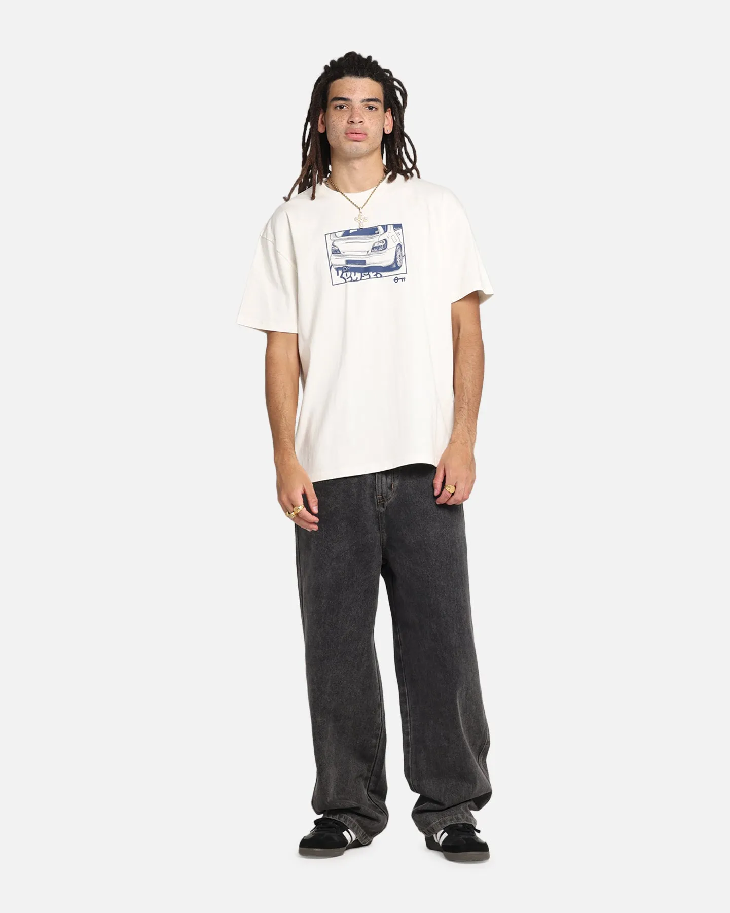 Key Street Halftone T-Shirt Off White