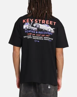 Key Street Kei Tow Truck T-Shirt Black