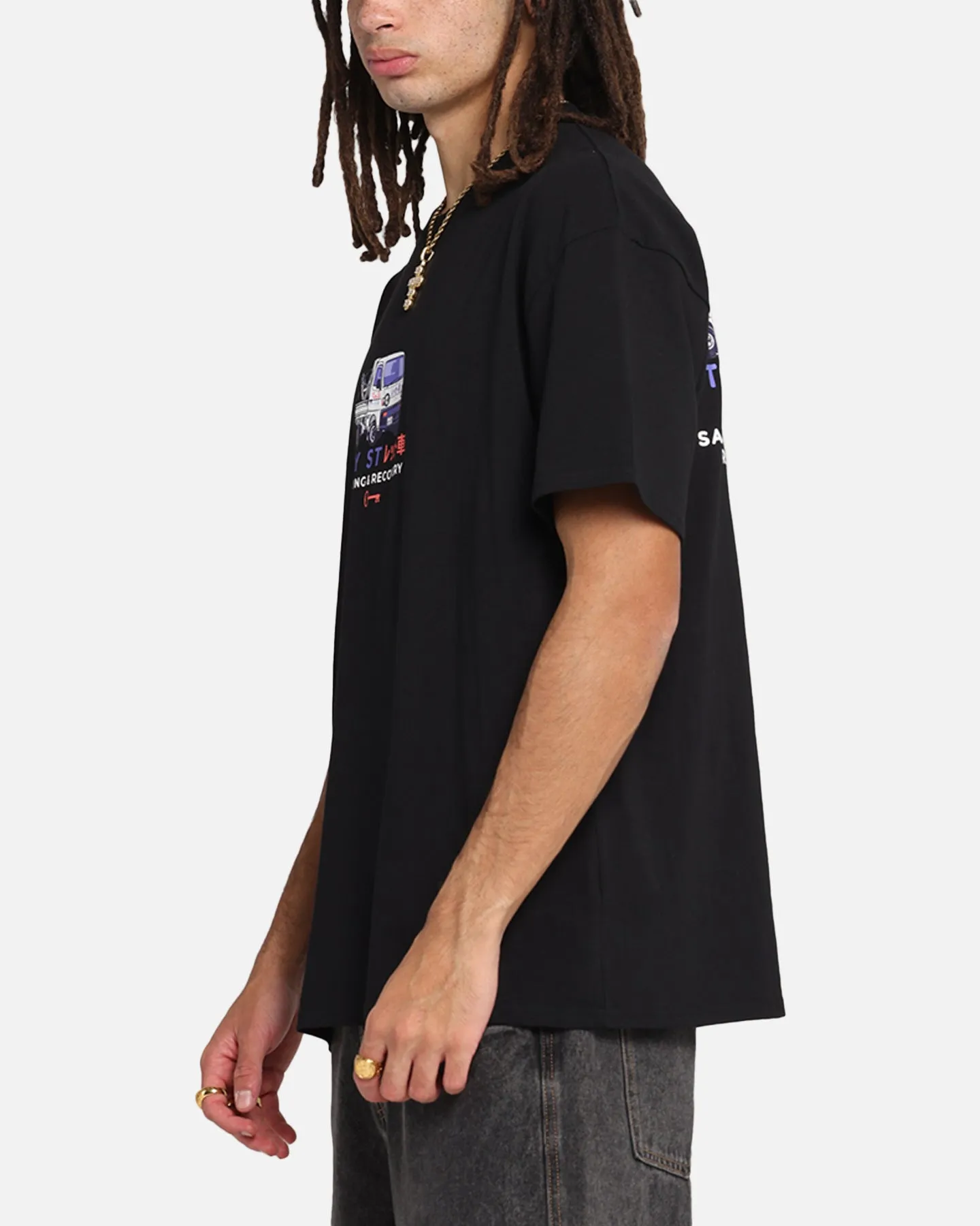 Key Street Kei Tow Truck T-Shirt Black