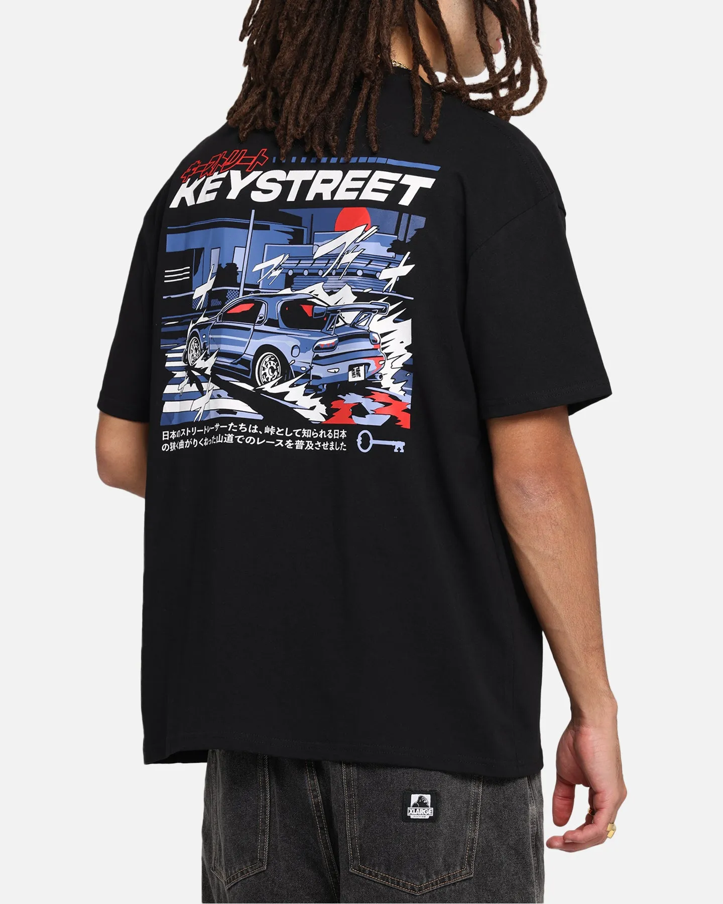 Key Street Send It T-Shirt Black